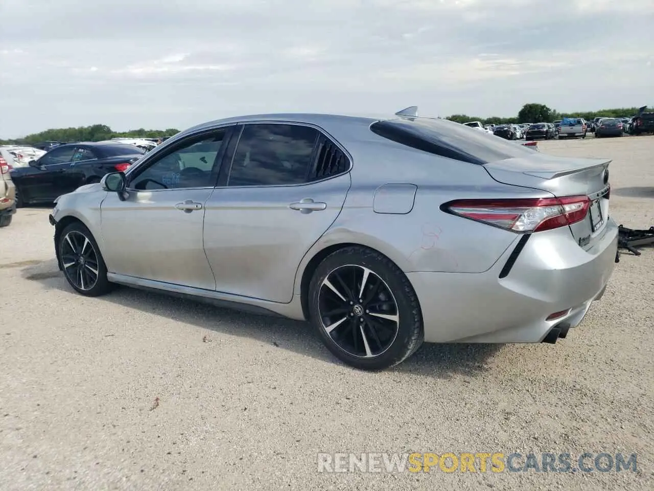 2 Photograph of a damaged car 4T1K61AK0LU502304 TOYOTA CAMRY 2020