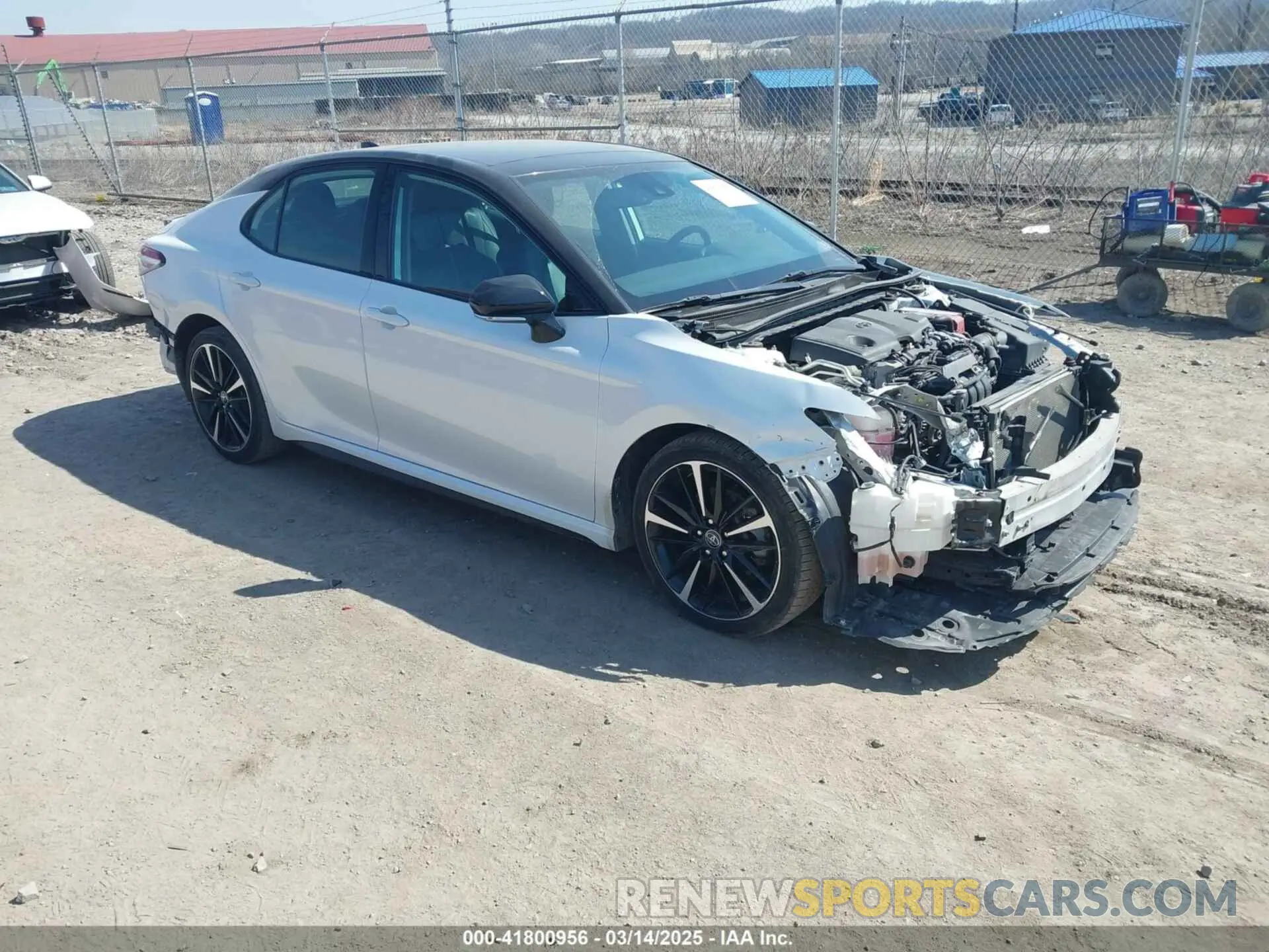 1 Photograph of a damaged car 4T1K61AK1LU317081 TOYOTA CAMRY 2020