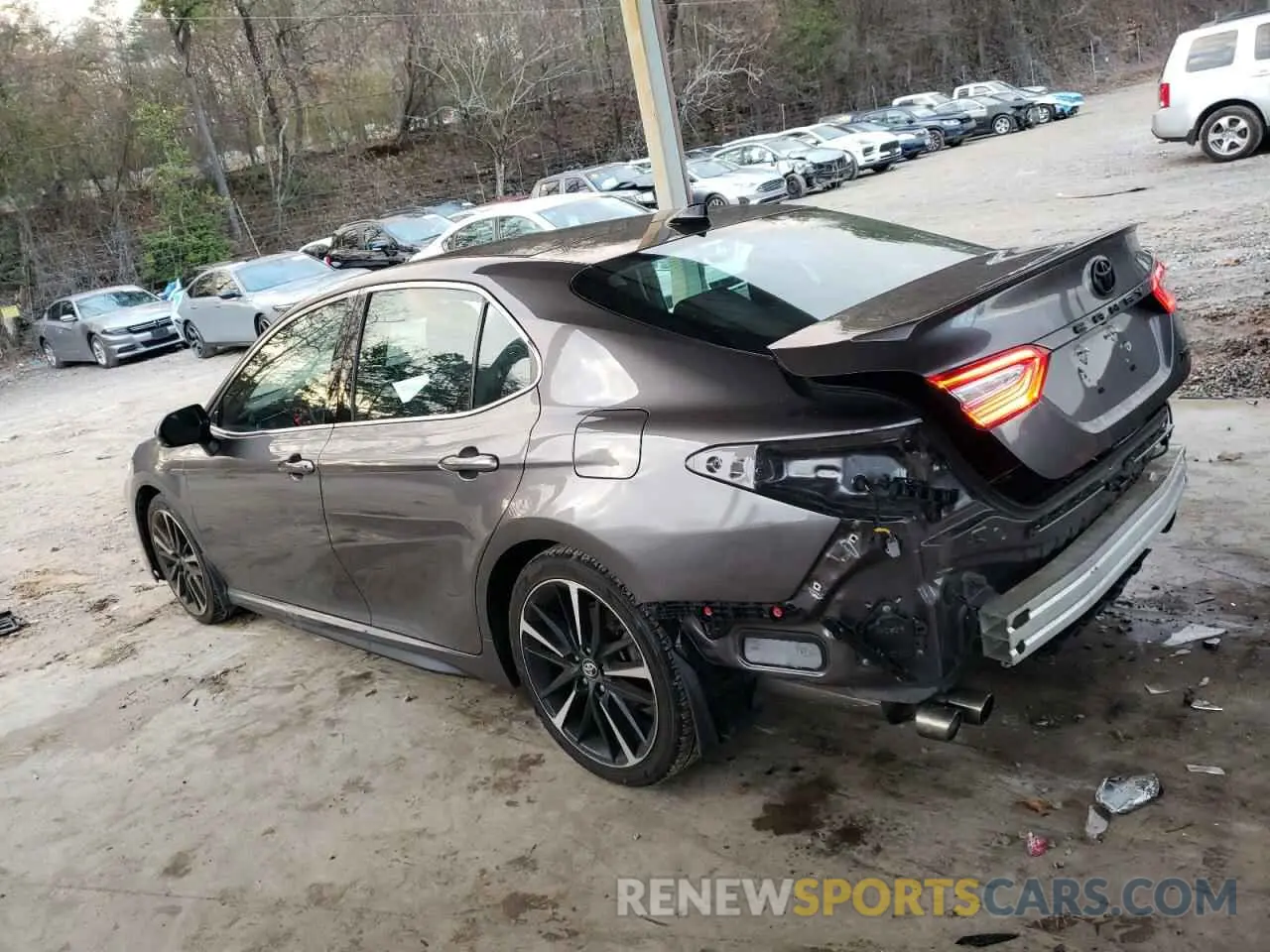 2 Photograph of a damaged car 4T1K61AK1LU858907 TOYOTA CAMRY 2020