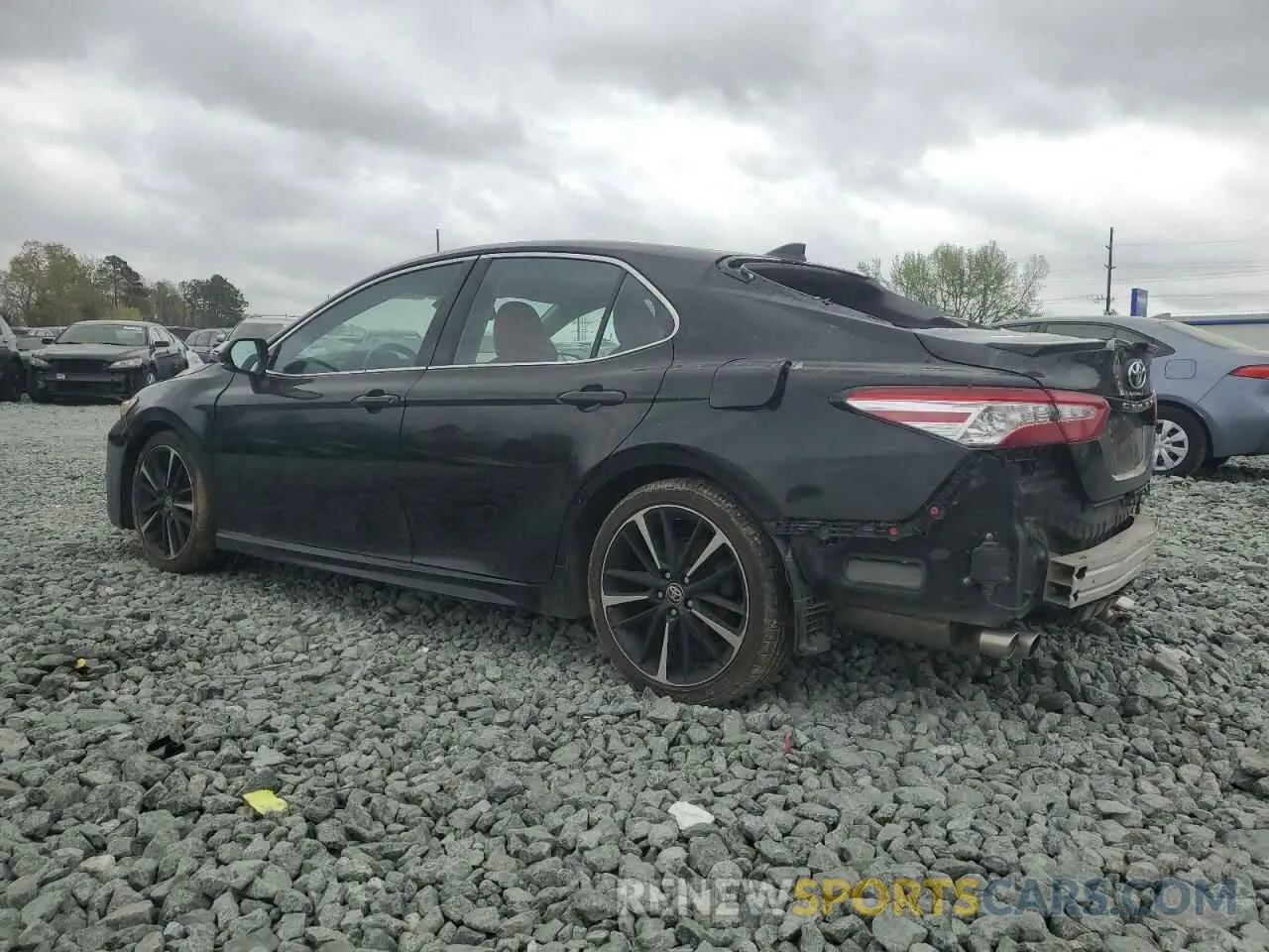 2 Photograph of a damaged car 4T1K61AK2LU506161 TOYOTA CAMRY 2020