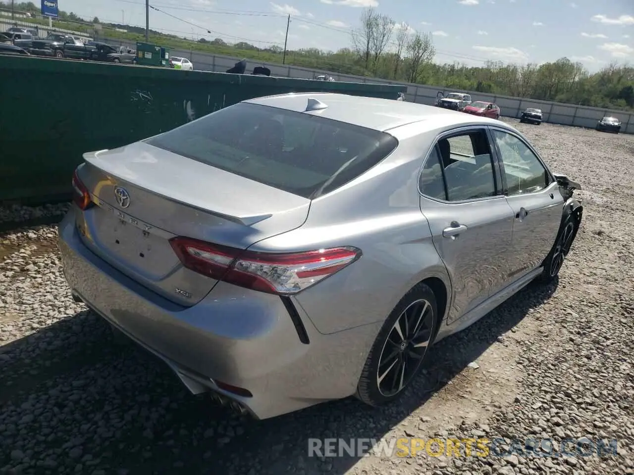4 Photograph of a damaged car 4T1K61AK2LU896887 TOYOTA CAMRY 2020