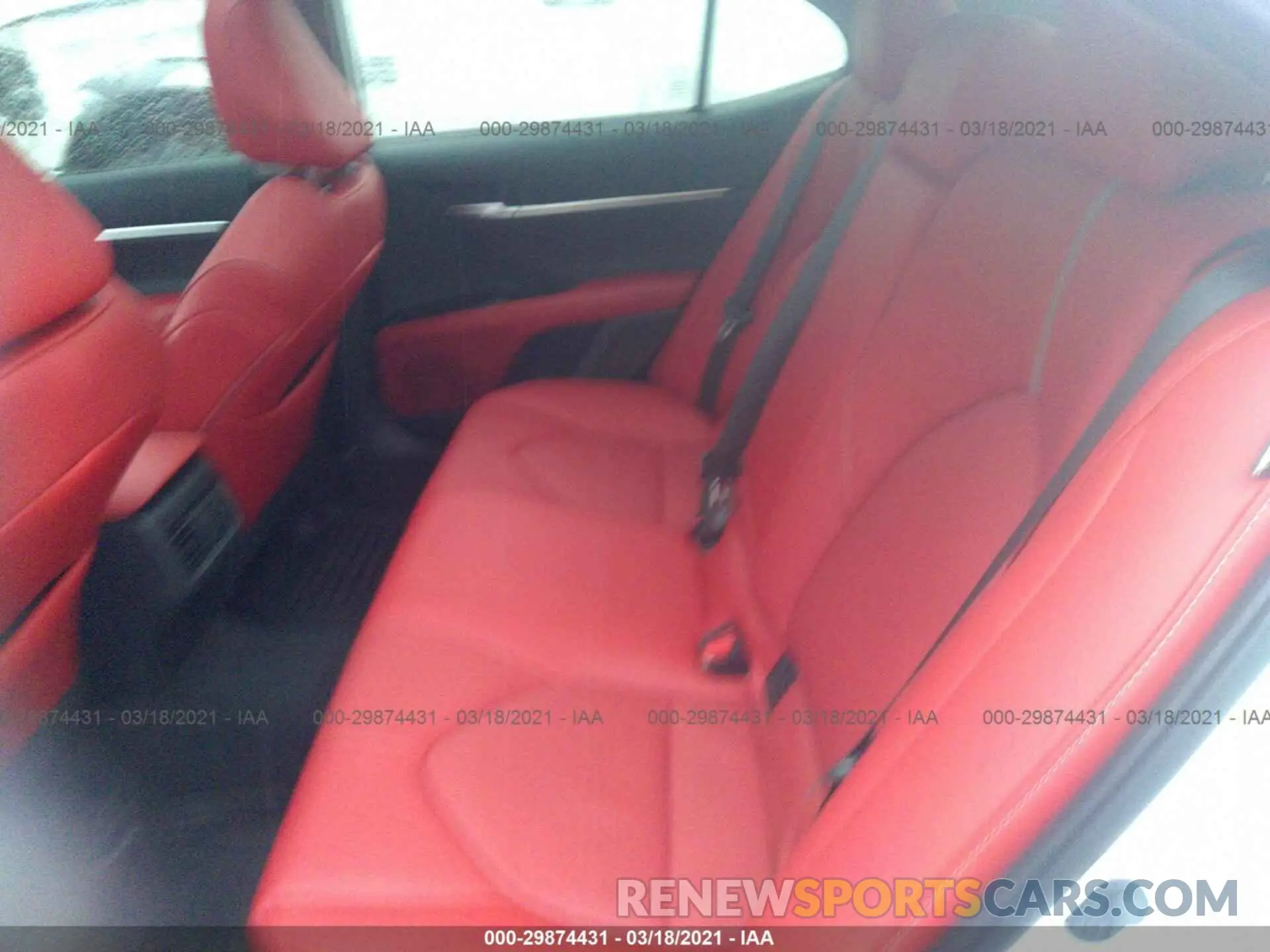 8 Photograph of a damaged car 4T1K61AK3LU335095 TOYOTA CAMRY 2020