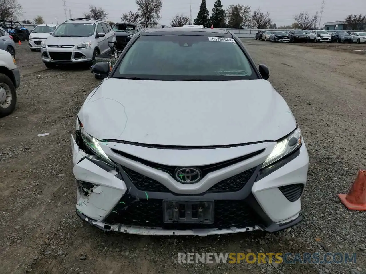 5 Photograph of a damaged car 4T1K61AK3LU337736 TOYOTA CAMRY 2020
