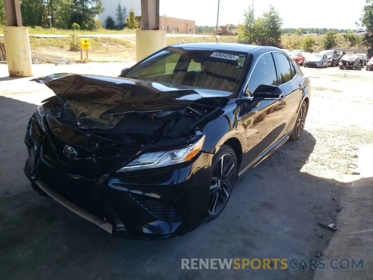 2 Фотография поврежденного автомобиля 4T1K61AK4LU314479 TOYOTA CAMRY 2020