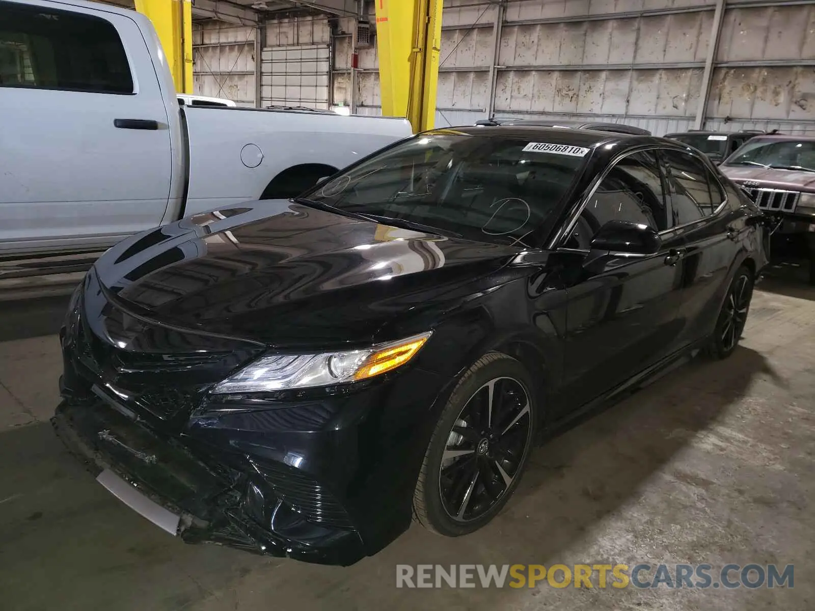 2 Photograph of a damaged car 4T1K61AK4LU343464 TOYOTA CAMRY 2020