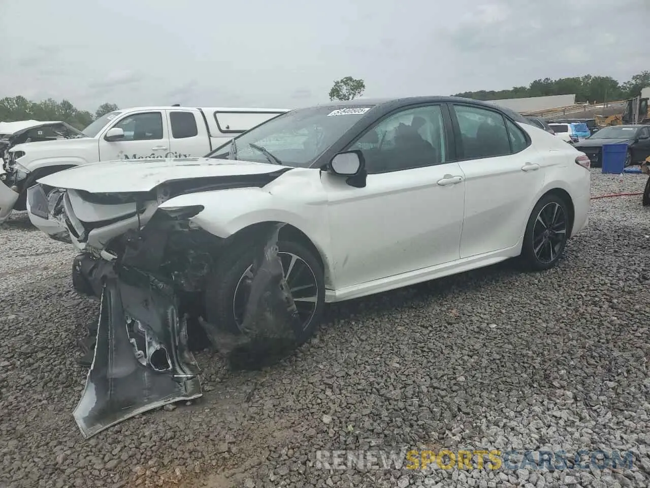 1 Photograph of a damaged car 4T1K61AK4LU382894 TOYOTA CAMRY 2020