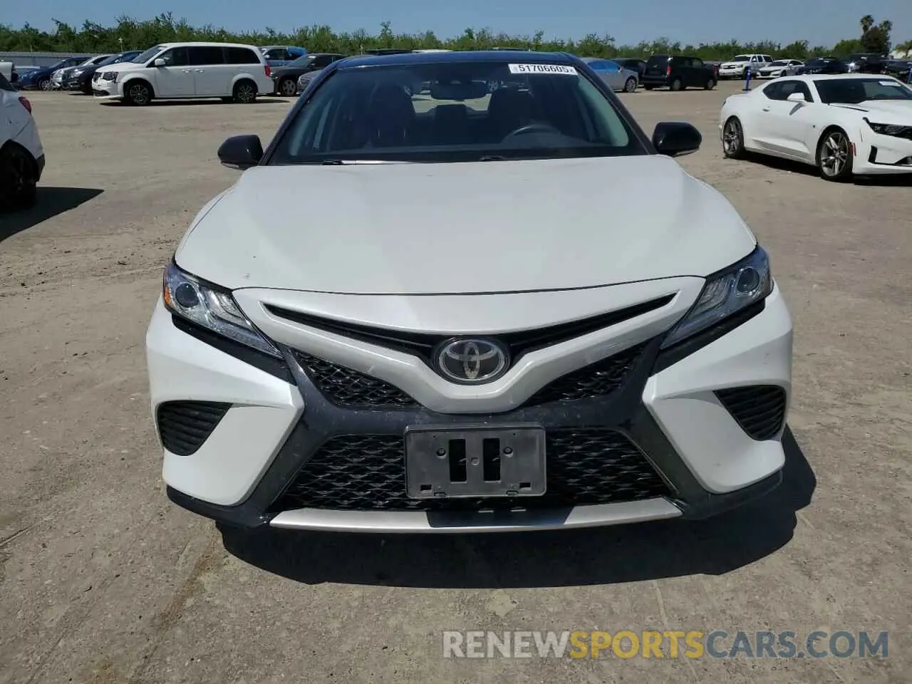 5 Photograph of a damaged car 4T1K61AK4LU384743 TOYOTA CAMRY 2020