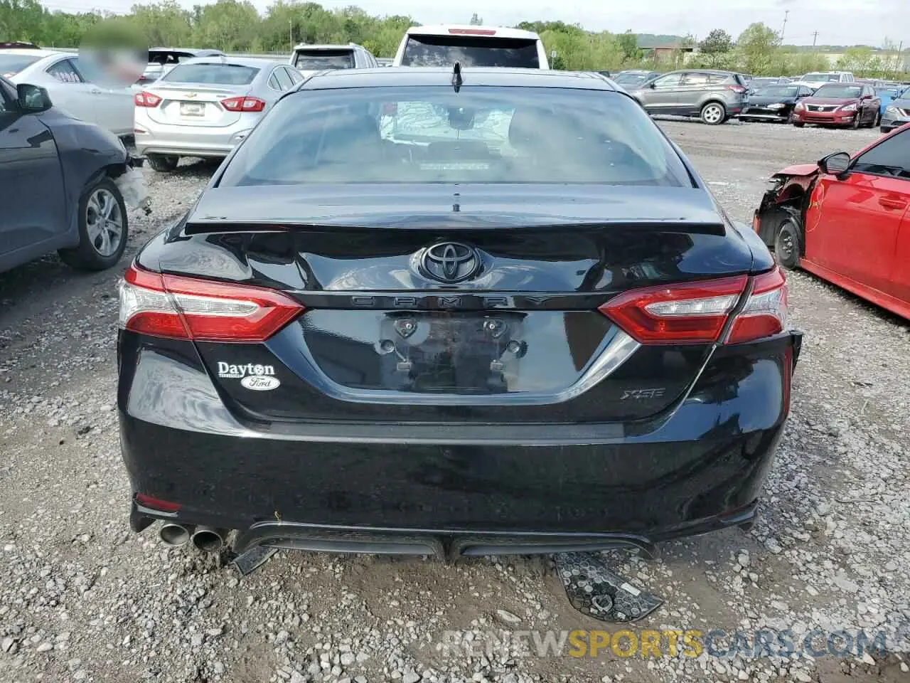 6 Photograph of a damaged car 4T1K61AK4LU936239 TOYOTA CAMRY 2020