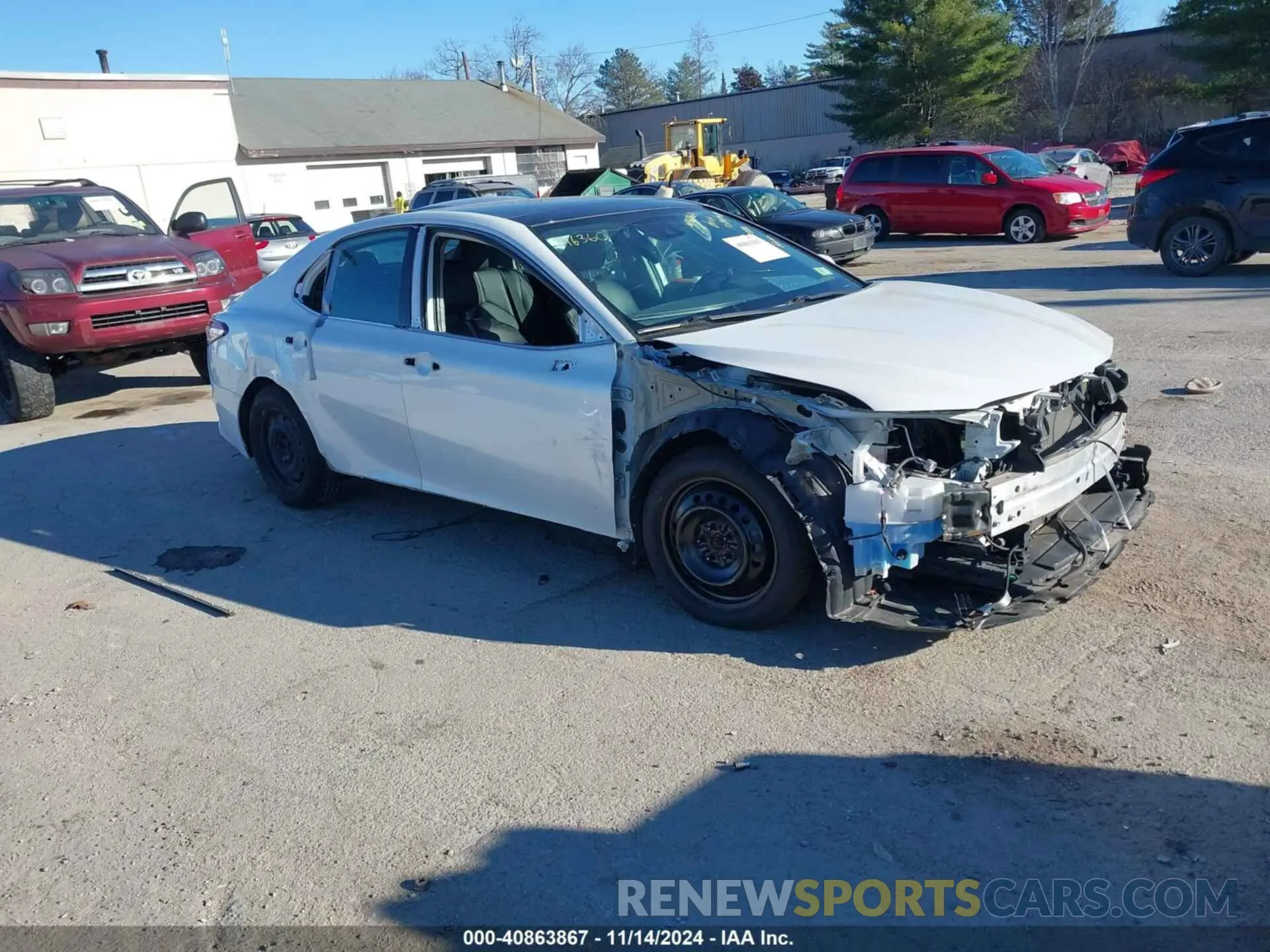 1 Photograph of a damaged car 4T1K61AK4LU978555 TOYOTA CAMRY 2020