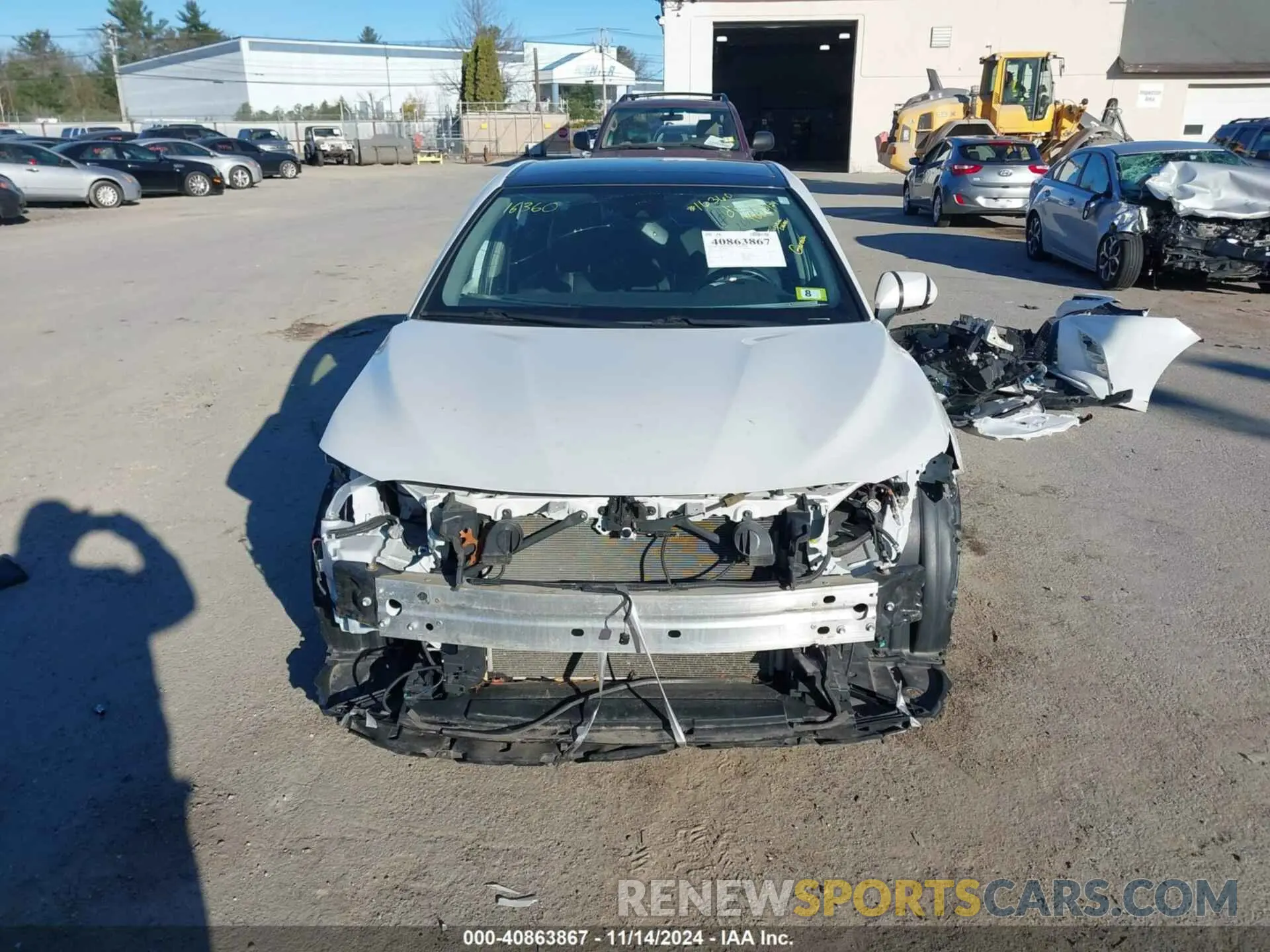 11 Photograph of a damaged car 4T1K61AK4LU978555 TOYOTA CAMRY 2020