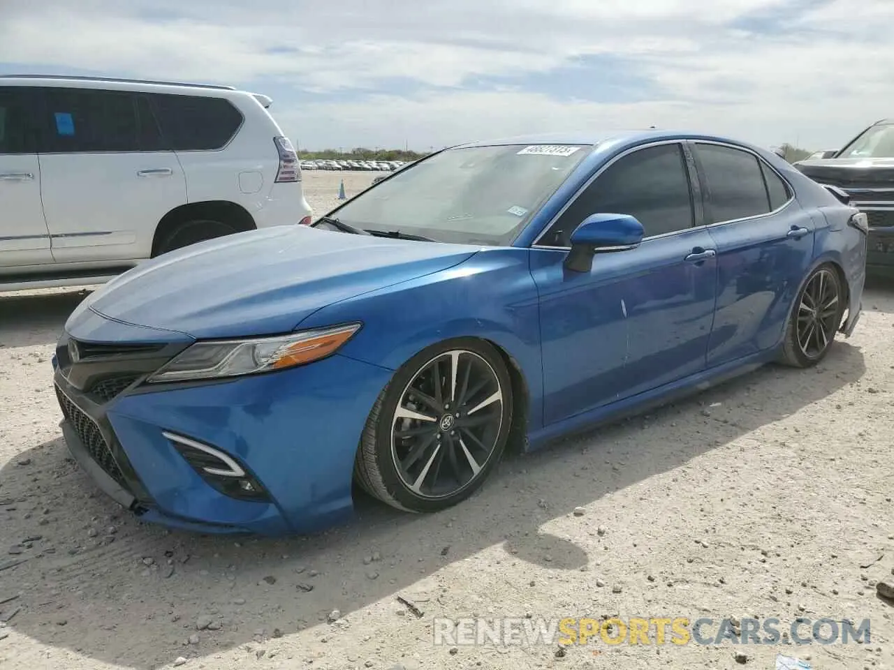1 Photograph of a damaged car 4T1K61AK5LU397954 TOYOTA CAMRY 2020