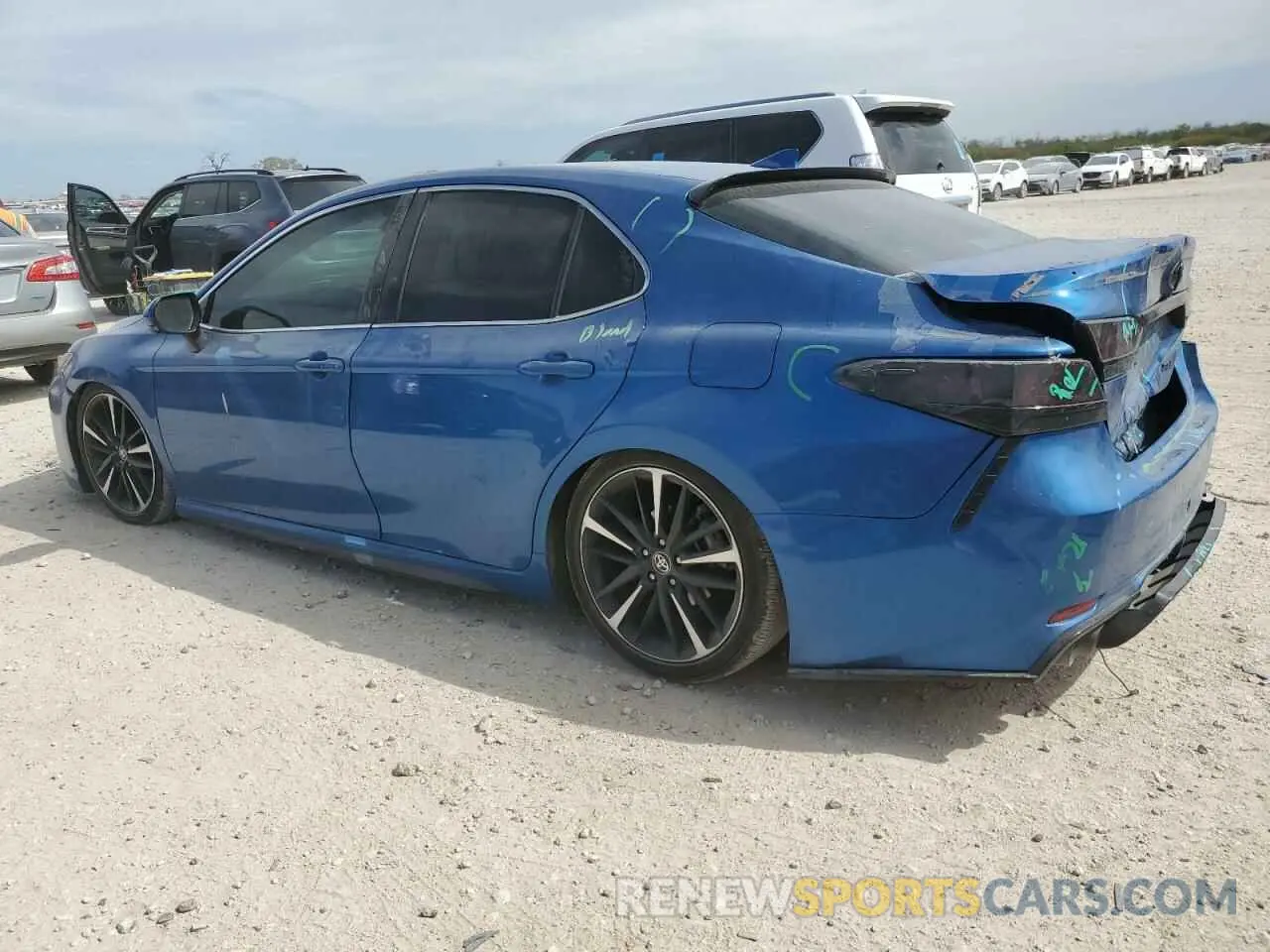 2 Photograph of a damaged car 4T1K61AK5LU397954 TOYOTA CAMRY 2020