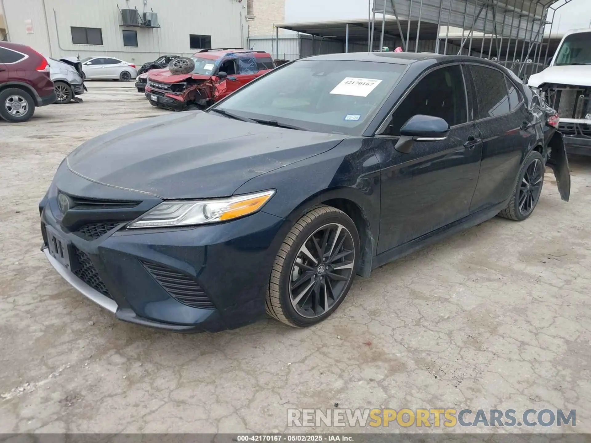 2 Photograph of a damaged car 4T1K61AK5LU876309 TOYOTA CAMRY 2020