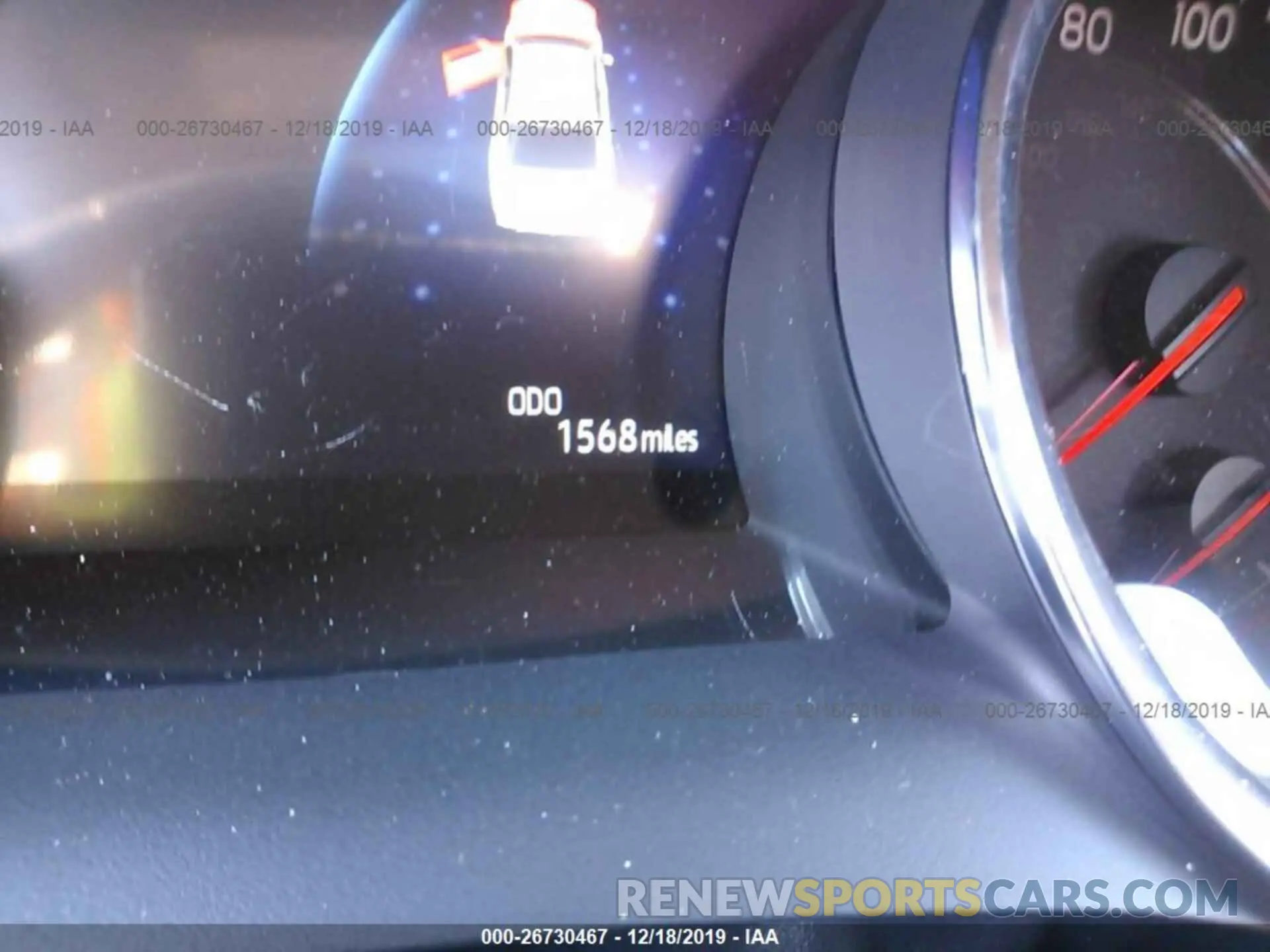 7 Photograph of a damaged car 4T1K61AK6LU305170 TOYOTA CAMRY 2020