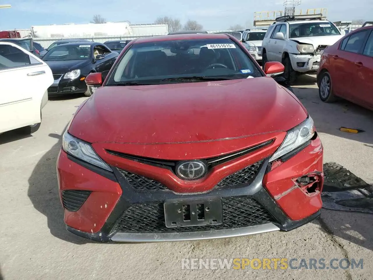 5 Photograph of a damaged car 4T1K61AK7LU395347 TOYOTA CAMRY 2020