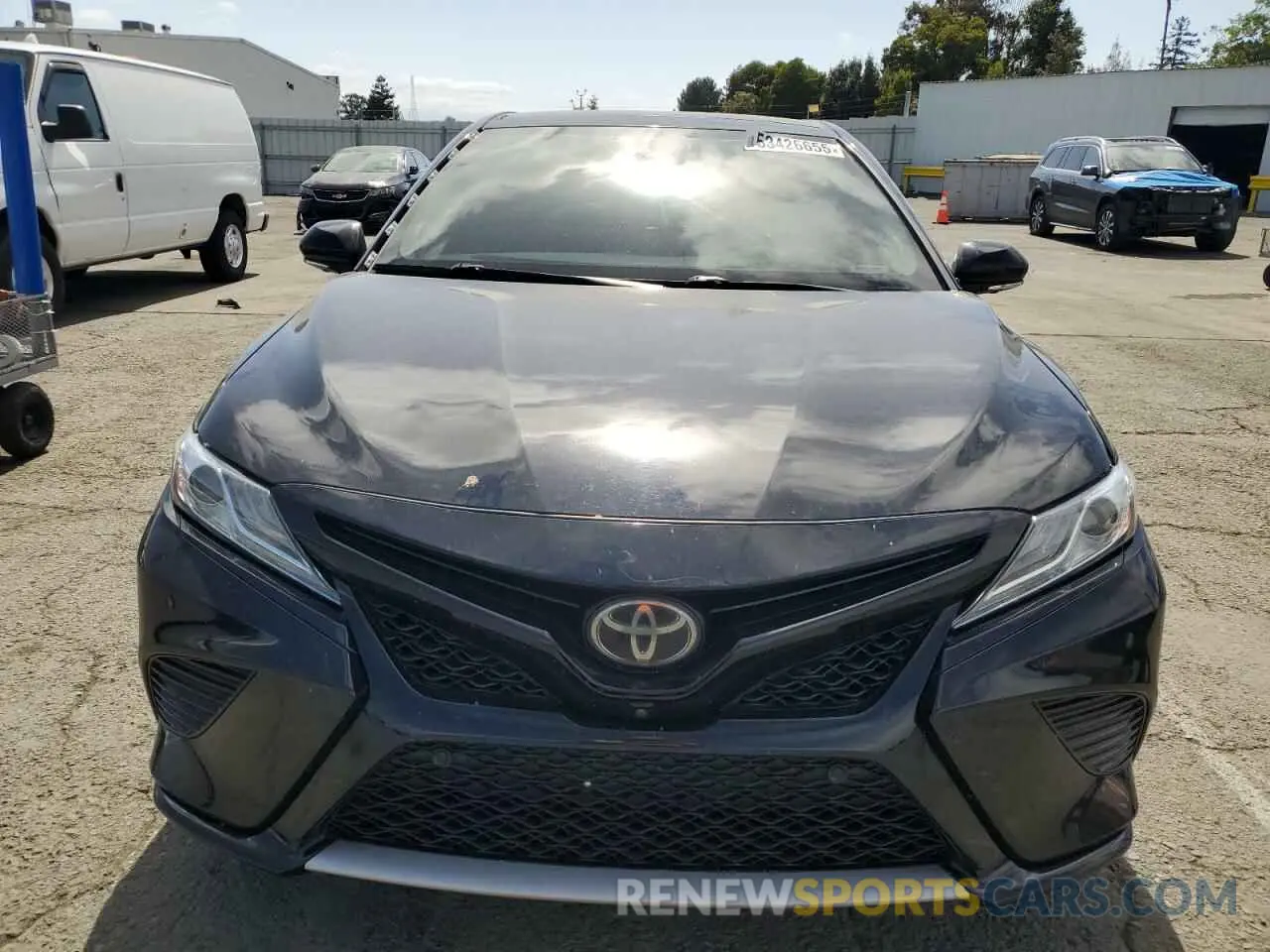 5 Photograph of a damaged car 4T1K61AK8LU863358 TOYOTA CAMRY 2020