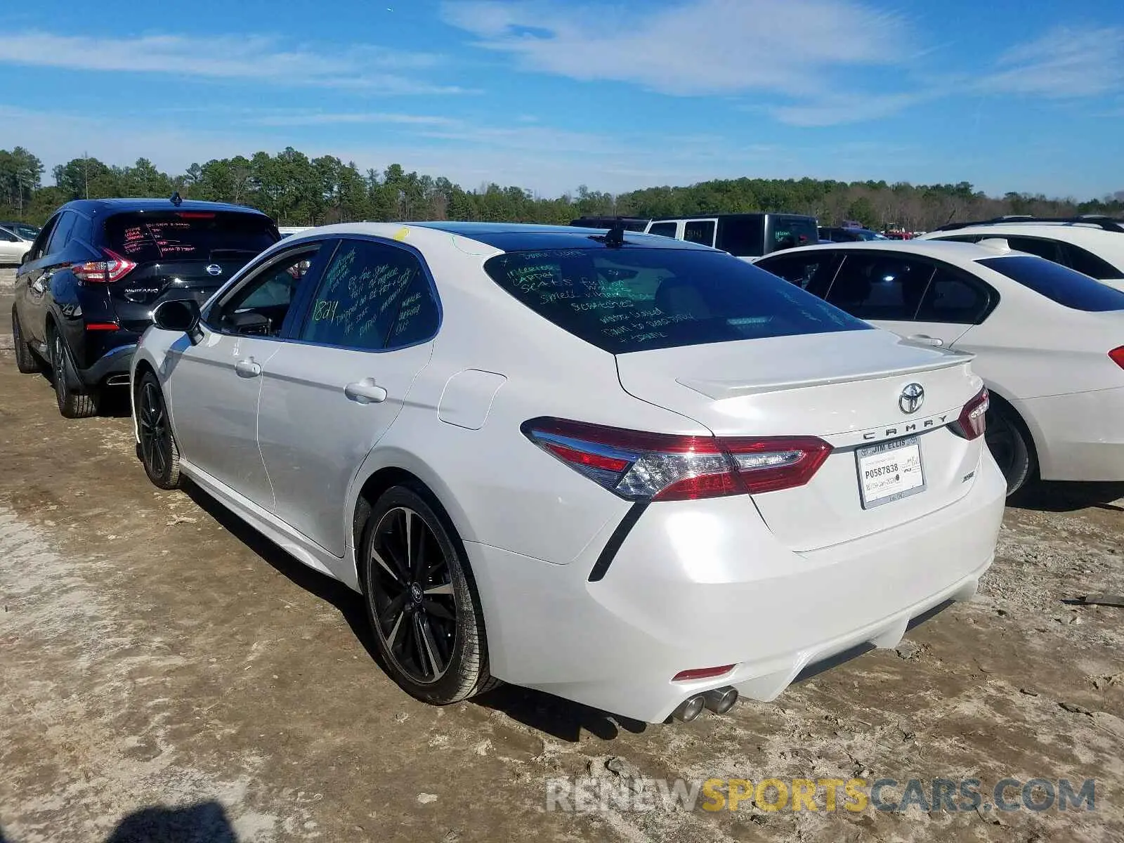 3 Photograph of a damaged car 4T1K61AK8LU878815 TOYOTA CAMRY 2020