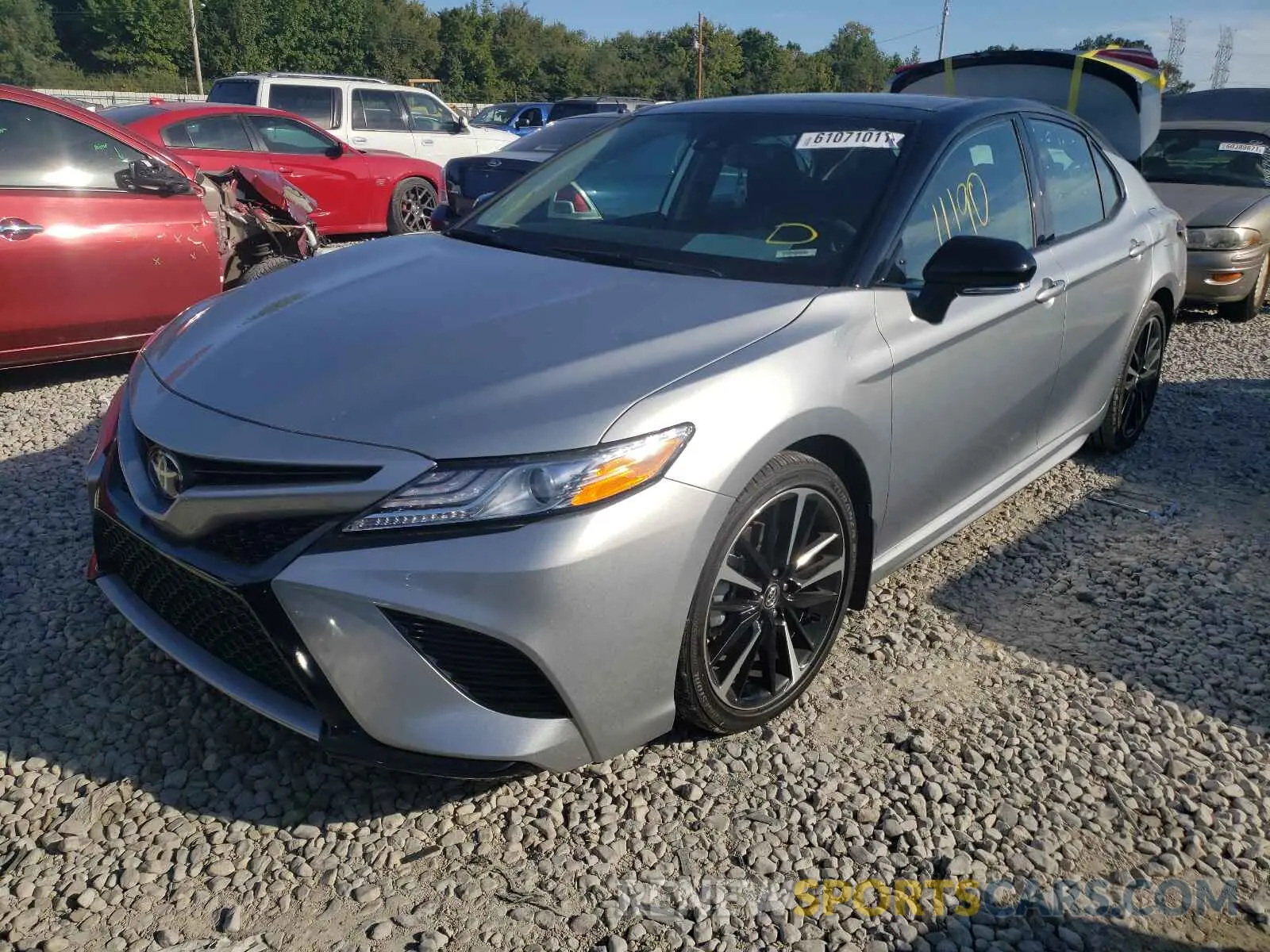 2 Photograph of a damaged car 4T1K61AK9LU310167 TOYOTA CAMRY 2020