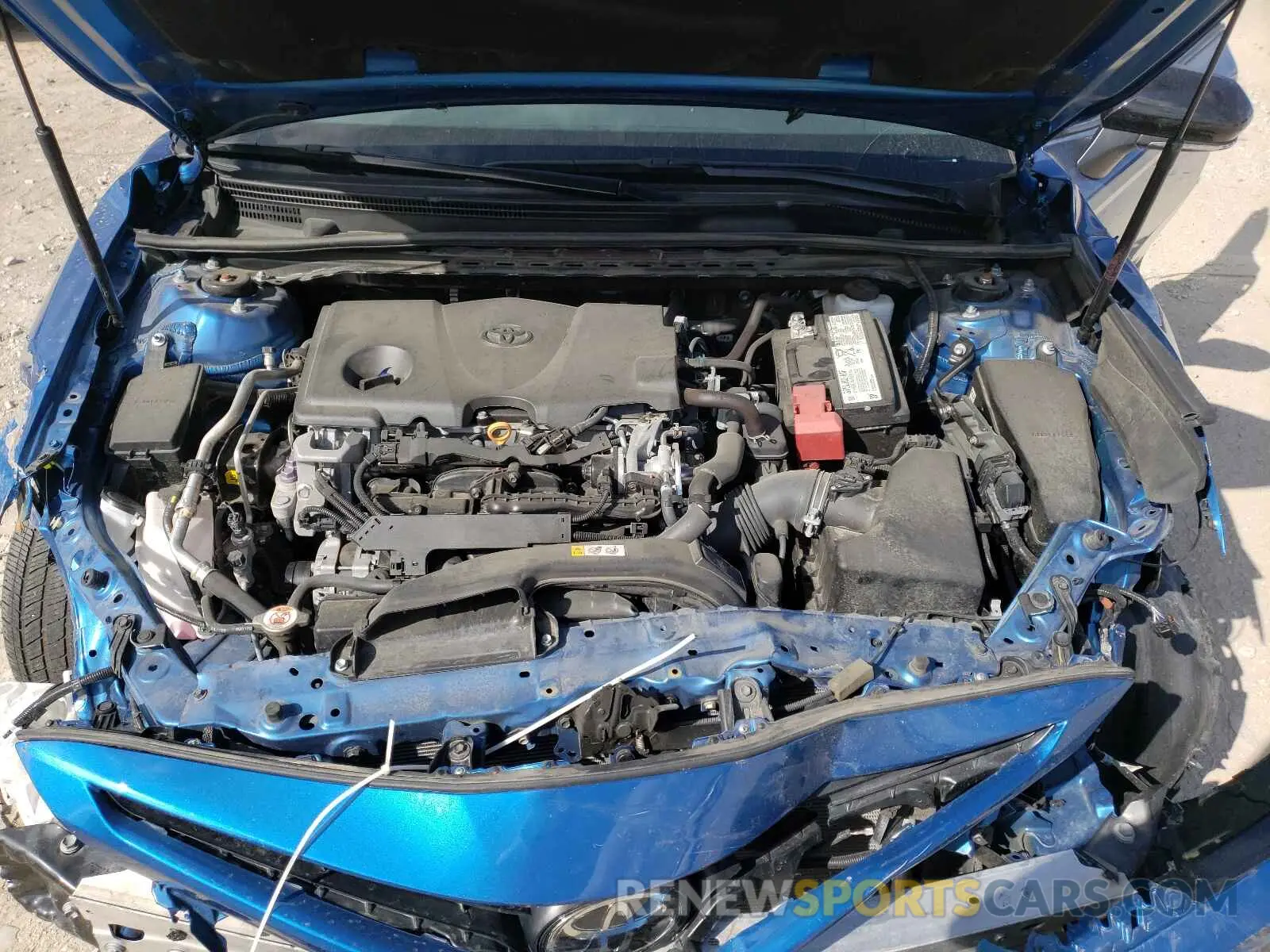 7 Photograph of a damaged car 4T1K61AK9LU322657 TOYOTA CAMRY 2020