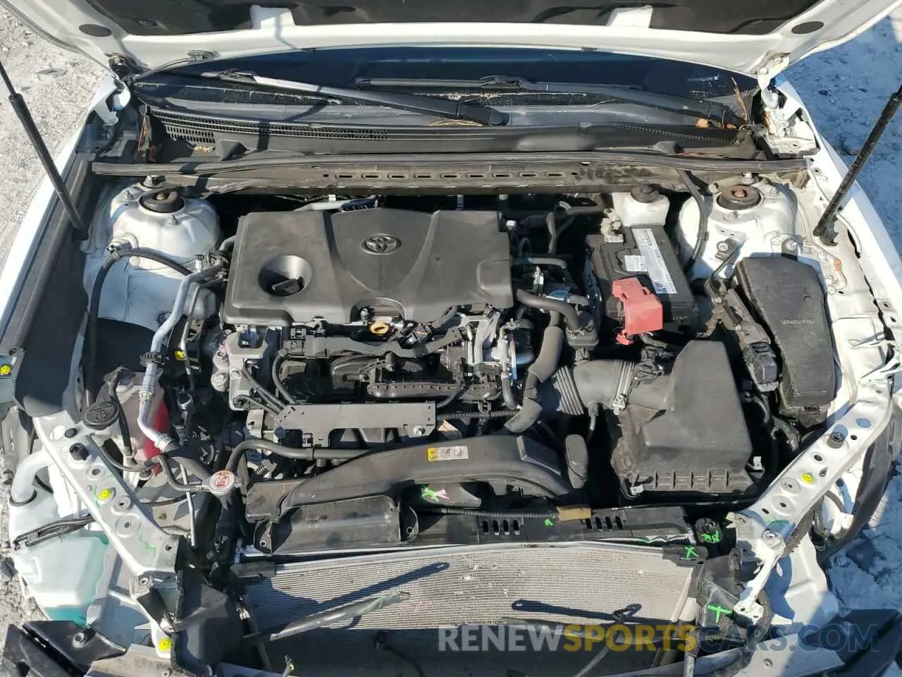 11 Photograph of a damaged car 4T1K61AK9LU363838 TOYOTA CAMRY 2020