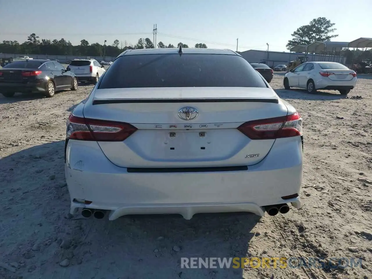 6 Photograph of a damaged car 4T1K61AK9LU363838 TOYOTA CAMRY 2020
