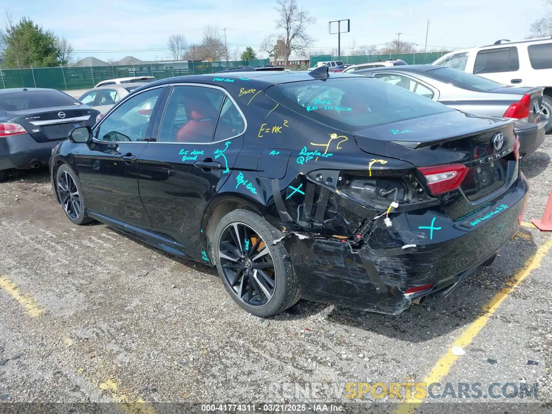 3 Фотография поврежденного автомобиля 4T1K61AK9LU377478 TOYOTA CAMRY 2020