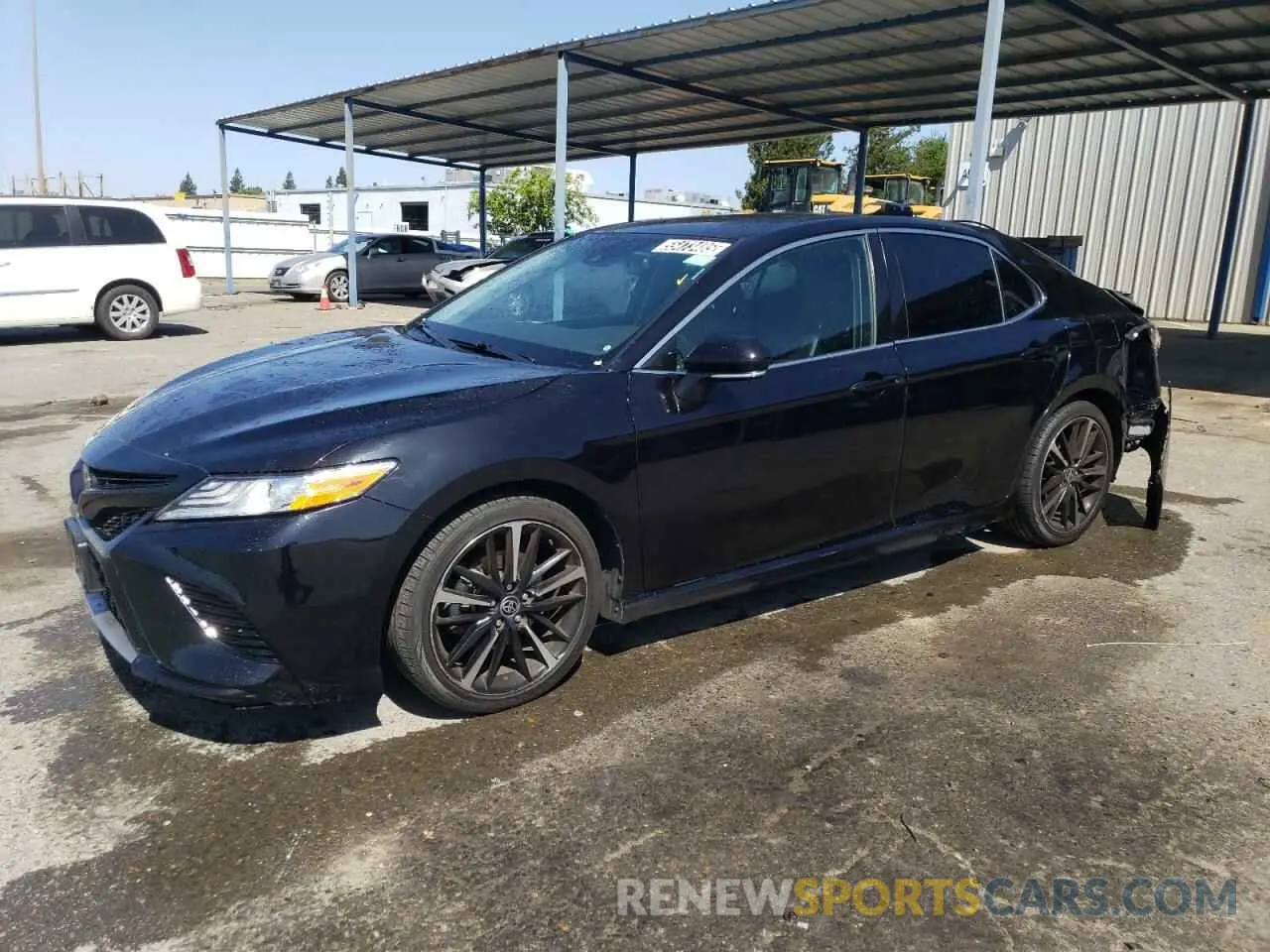 1 Photograph of a damaged car 4T1K61AK9LU506464 TOYOTA CAMRY 2020