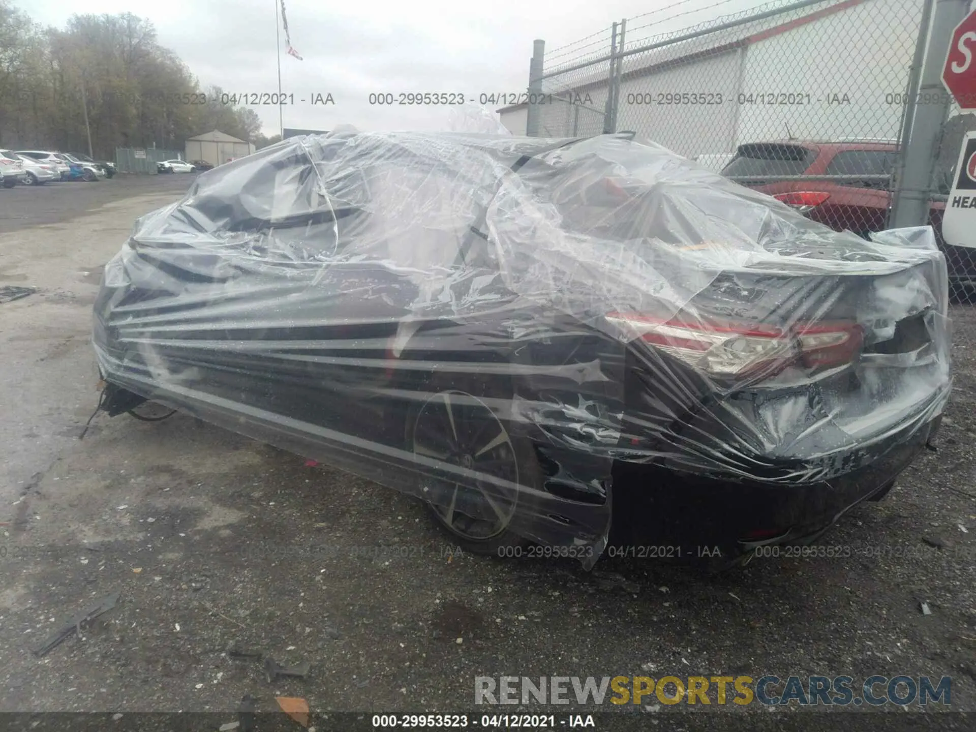 3 Photograph of a damaged car 4T1K61AK9LU991673 TOYOTA CAMRY 2020