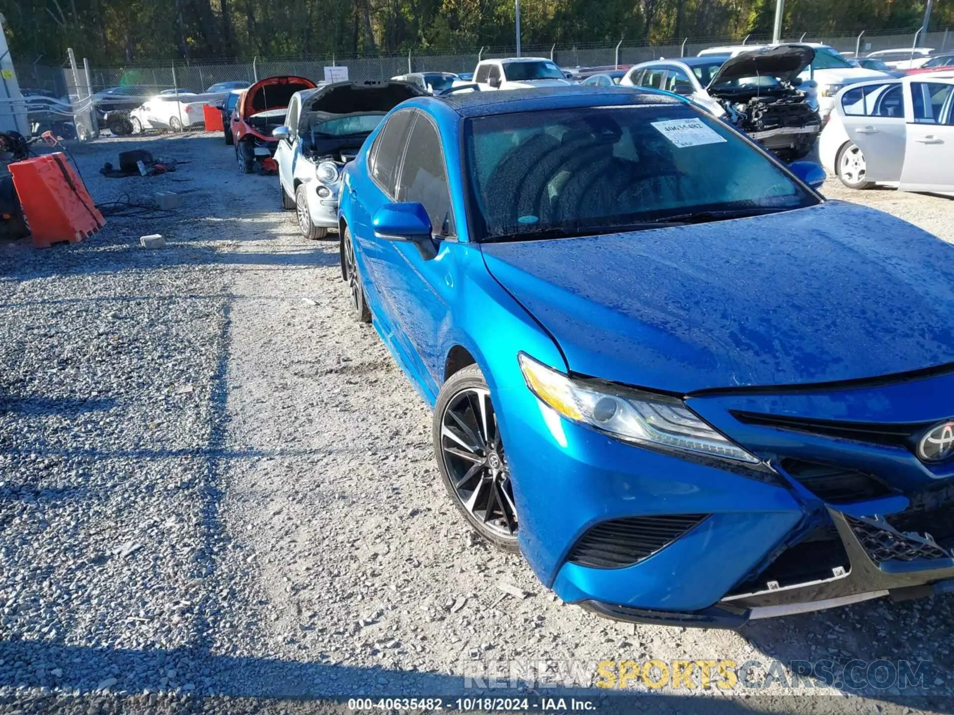 1 Photograph of a damaged car 4T1K61AKXLU314342 TOYOTA CAMRY 2020
