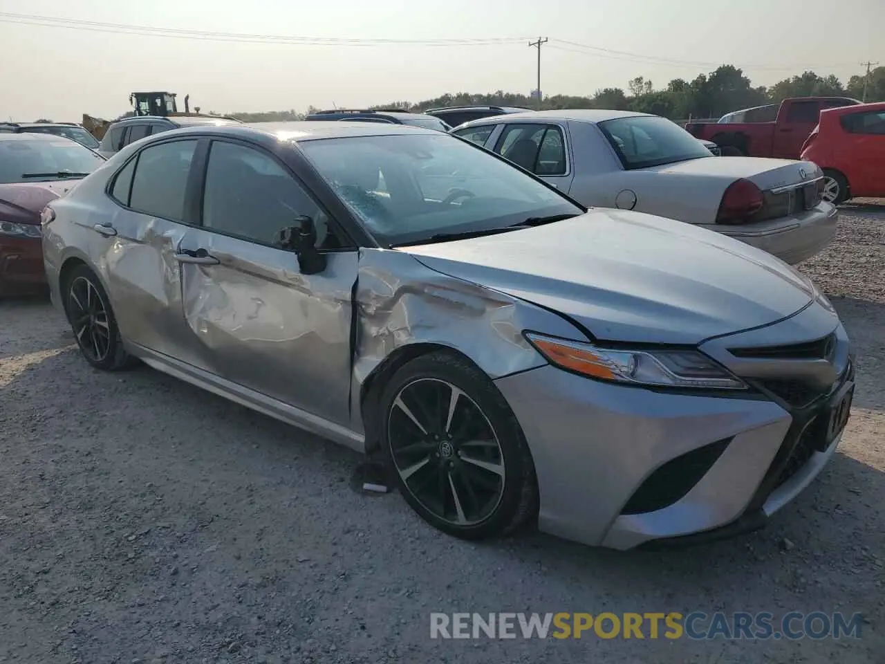 4 Photograph of a damaged car 4T1K61AKXLU326748 TOYOTA CAMRY 2020