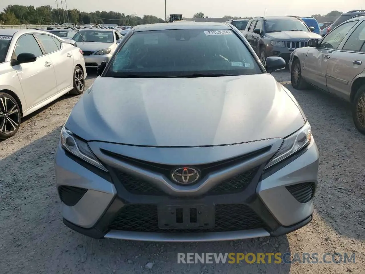 5 Photograph of a damaged car 4T1K61AKXLU326748 TOYOTA CAMRY 2020
