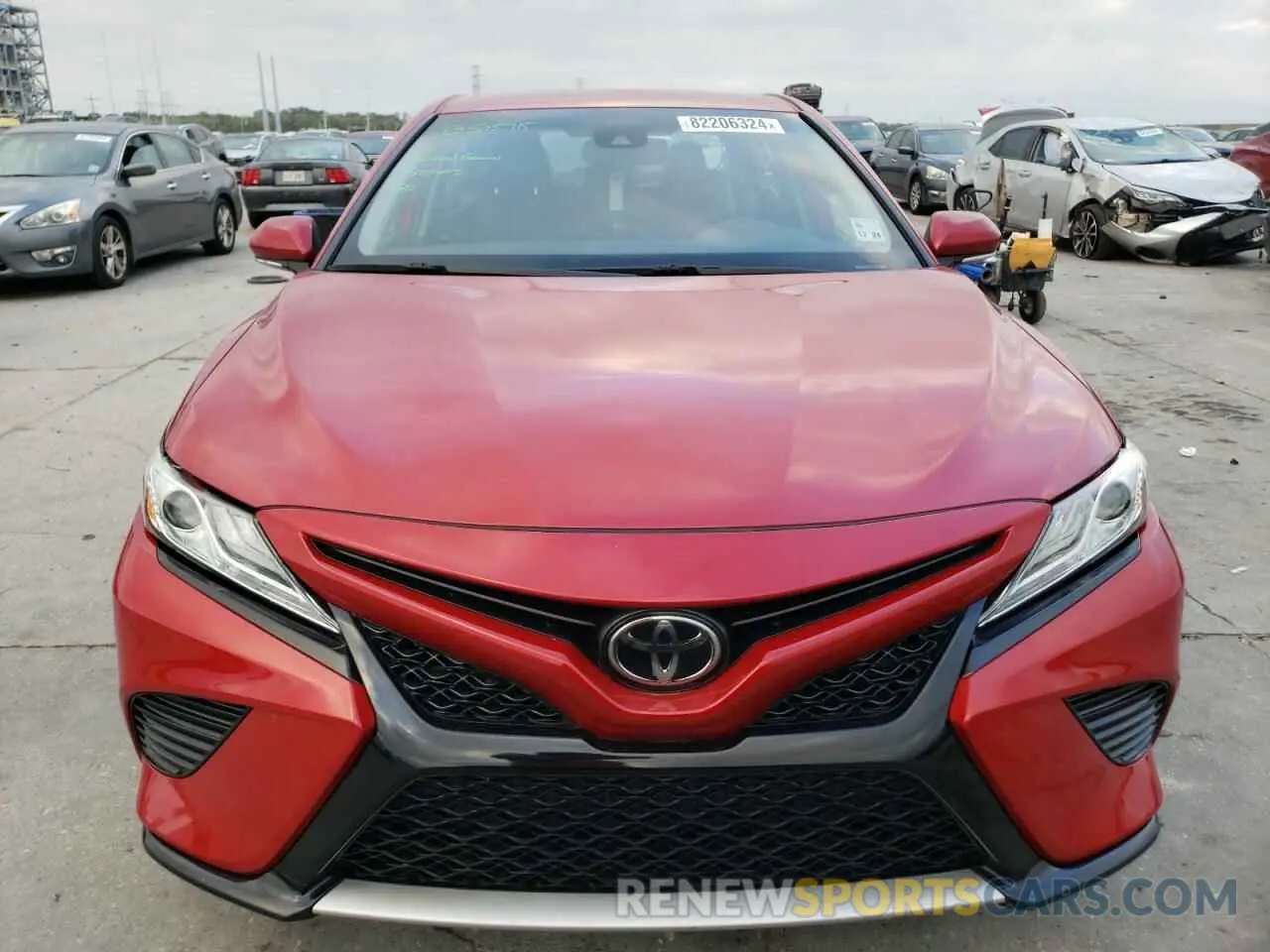 5 Photograph of a damaged car 4T1K61AKXLU338396 TOYOTA CAMRY 2020