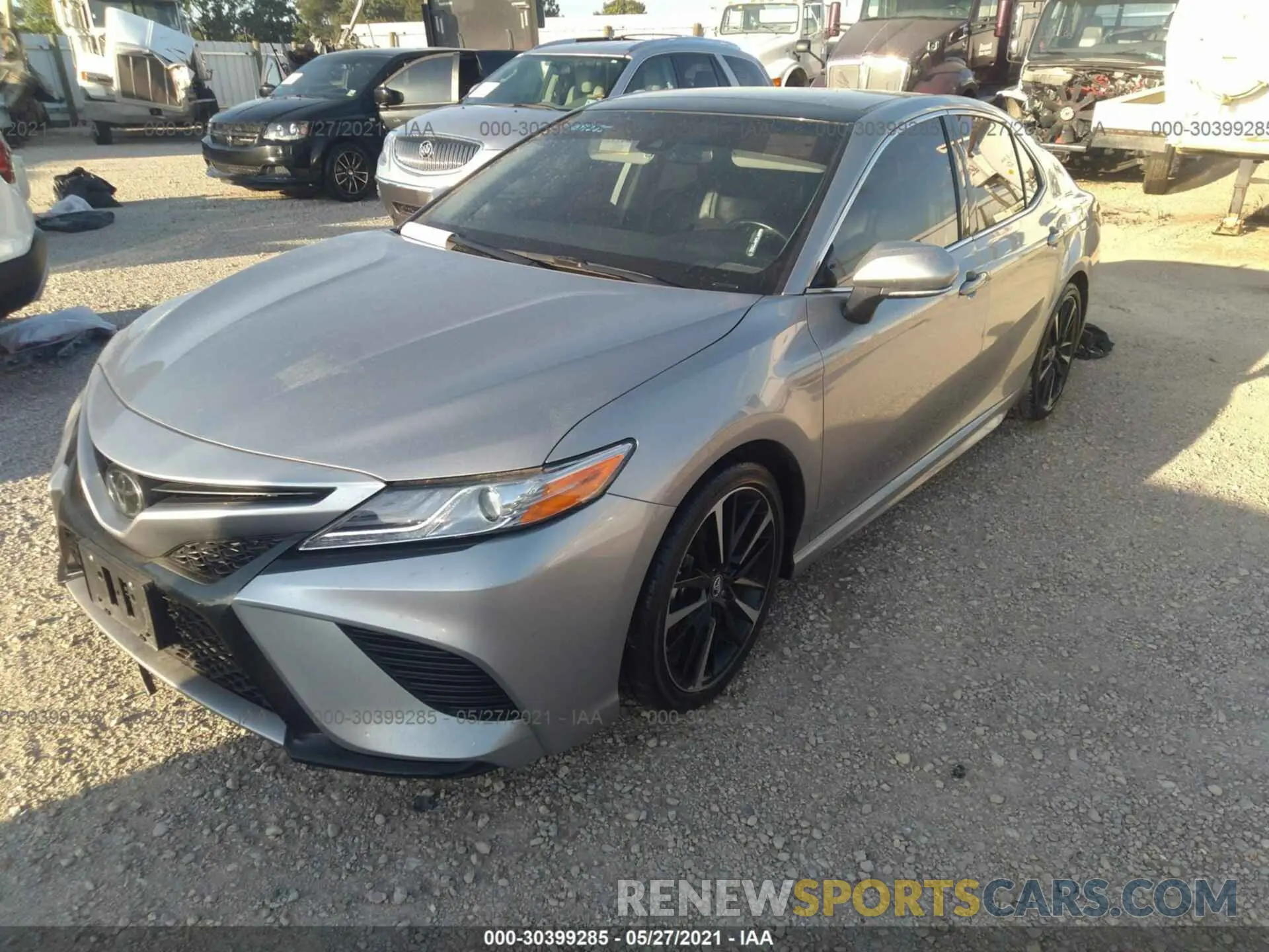 2 Photograph of a damaged car 4T1K61AKXLU890710 TOYOTA CAMRY 2020