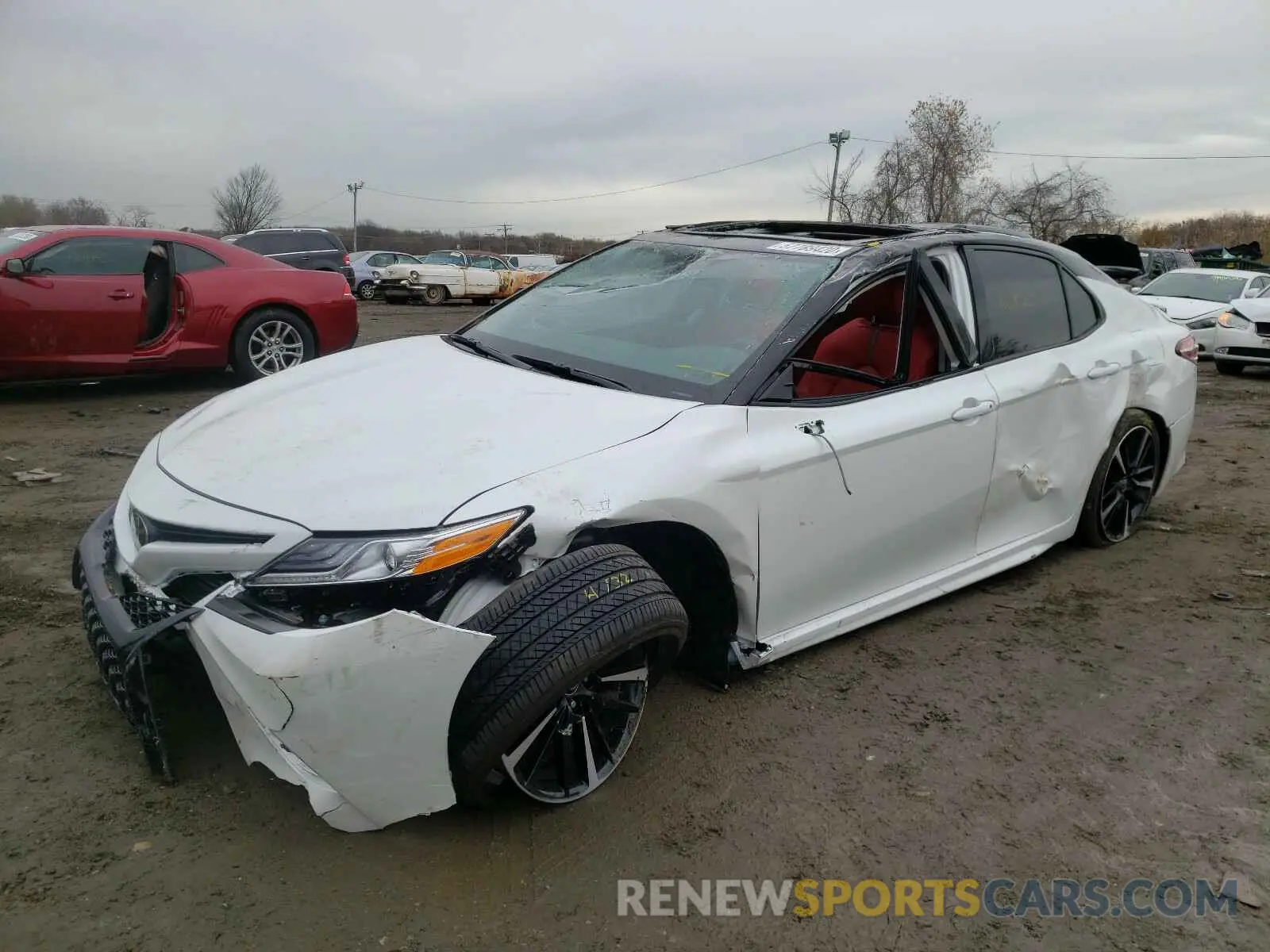 2 Photograph of a damaged car 4T1K61BK0LU016428 TOYOTA CAMRY 2020