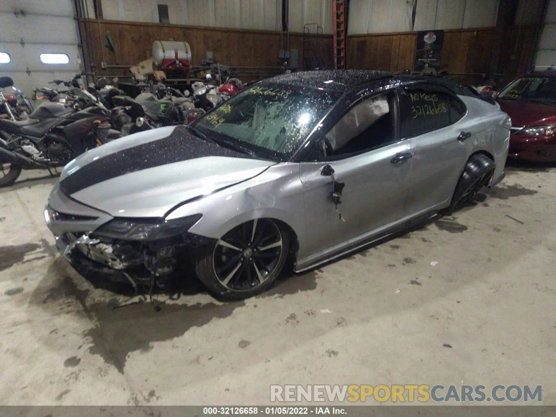 2 Photograph of a damaged car 4T1K61BK2LU005642 TOYOTA CAMRY 2020