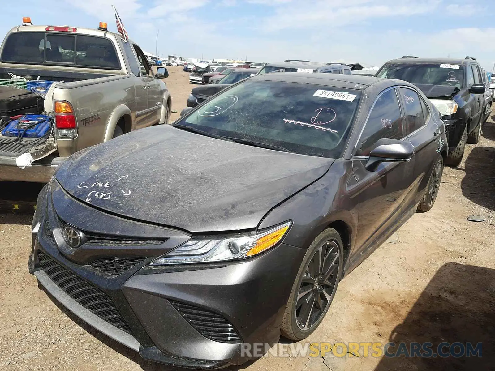 2 Фотография поврежденного автомобиля 4T1K61BK8LU003796 TOYOTA CAMRY 2020