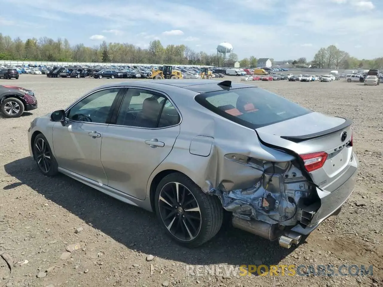 2 Photograph of a damaged car 4T1K61BK9LU008425 TOYOTA CAMRY 2020