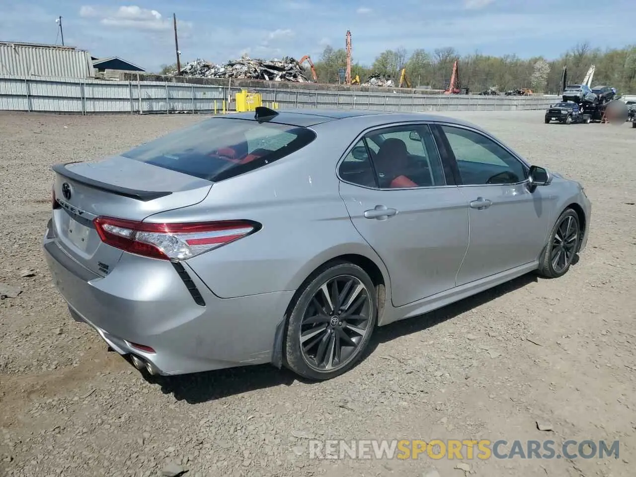 3 Photograph of a damaged car 4T1K61BK9LU008425 TOYOTA CAMRY 2020