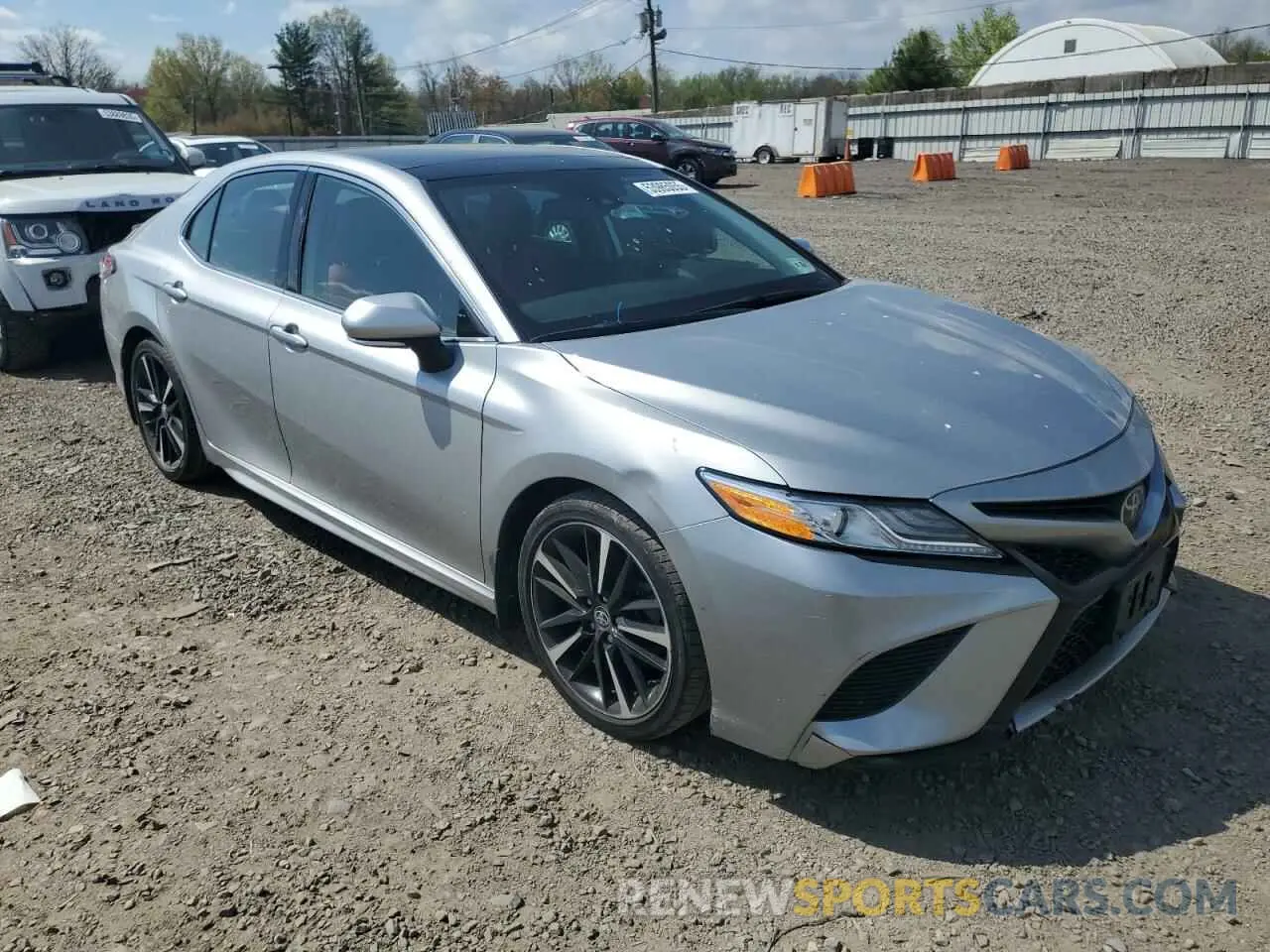 4 Photograph of a damaged car 4T1K61BK9LU008425 TOYOTA CAMRY 2020