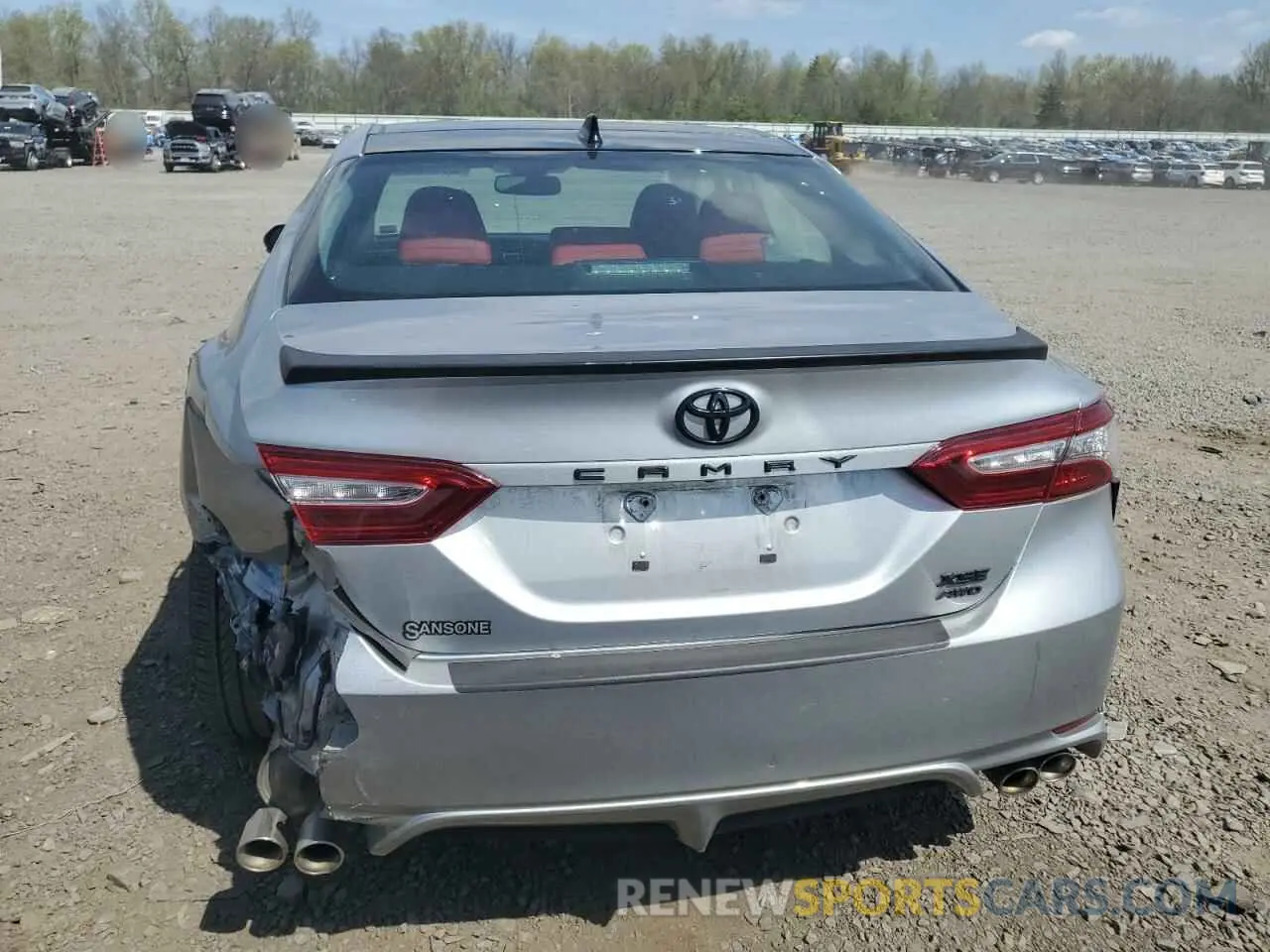 6 Photograph of a damaged car 4T1K61BK9LU008425 TOYOTA CAMRY 2020