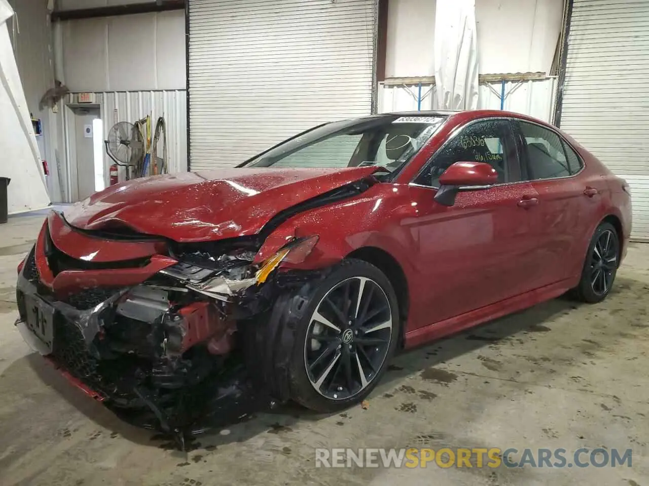 2 Photograph of a damaged car 4T1K61BKXLU014198 TOYOTA CAMRY 2020