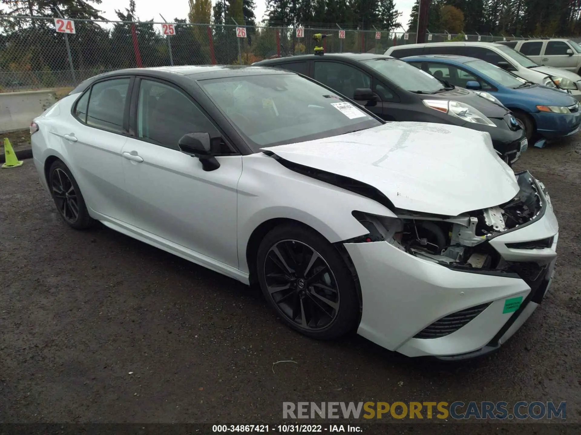 1 Фотография поврежденного автомобиля 4T1KZ1AK6LU040208 TOYOTA CAMRY 2020