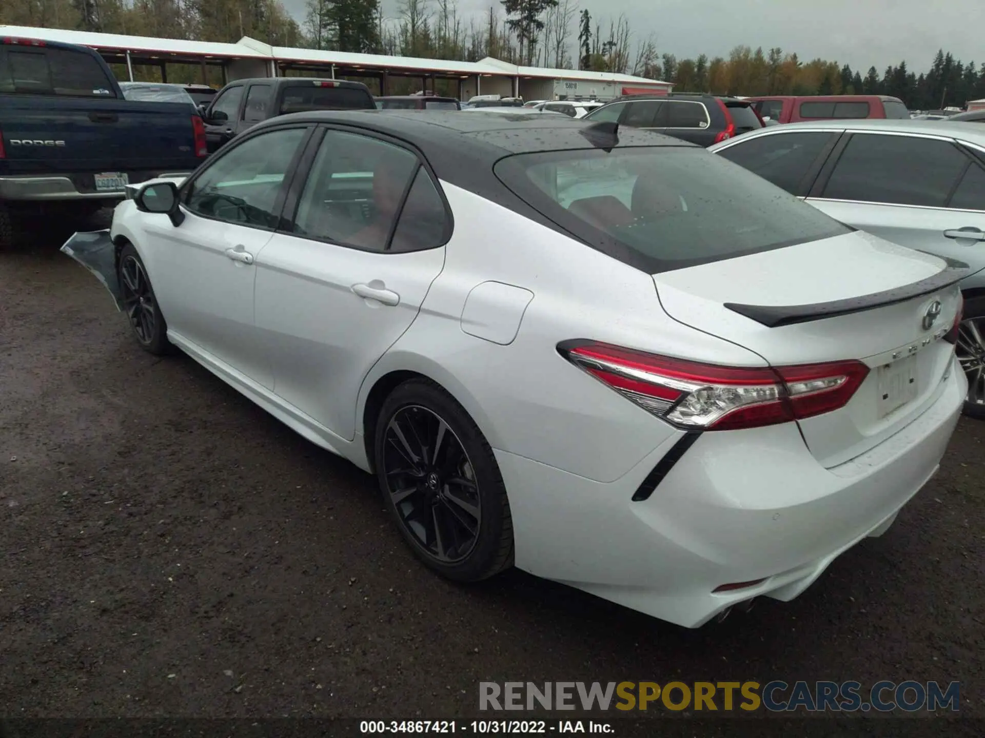 3 Фотография поврежденного автомобиля 4T1KZ1AK6LU040208 TOYOTA CAMRY 2020