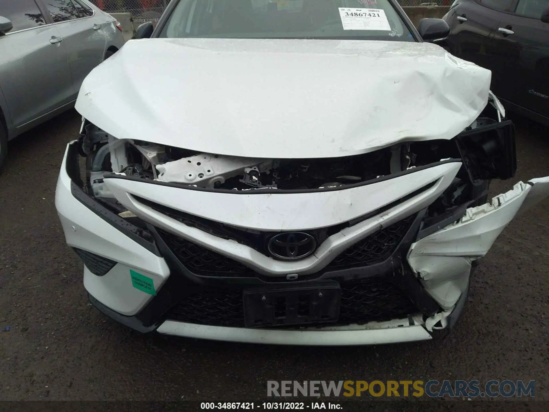 6 Фотография поврежденного автомобиля 4T1KZ1AK6LU040208 TOYOTA CAMRY 2020