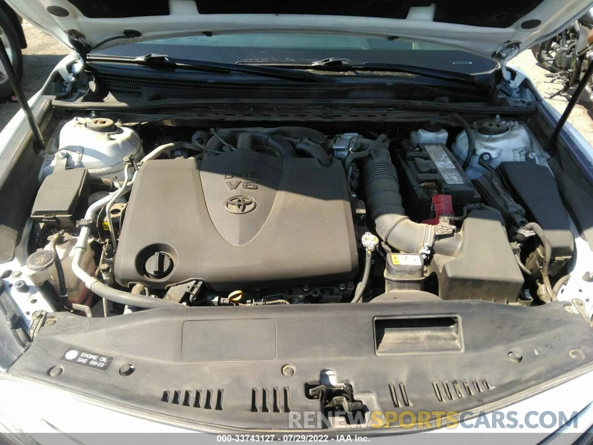 10 Фотография поврежденного автомобиля 4T1KZ1AKXLU037537 TOYOTA CAMRY 2020