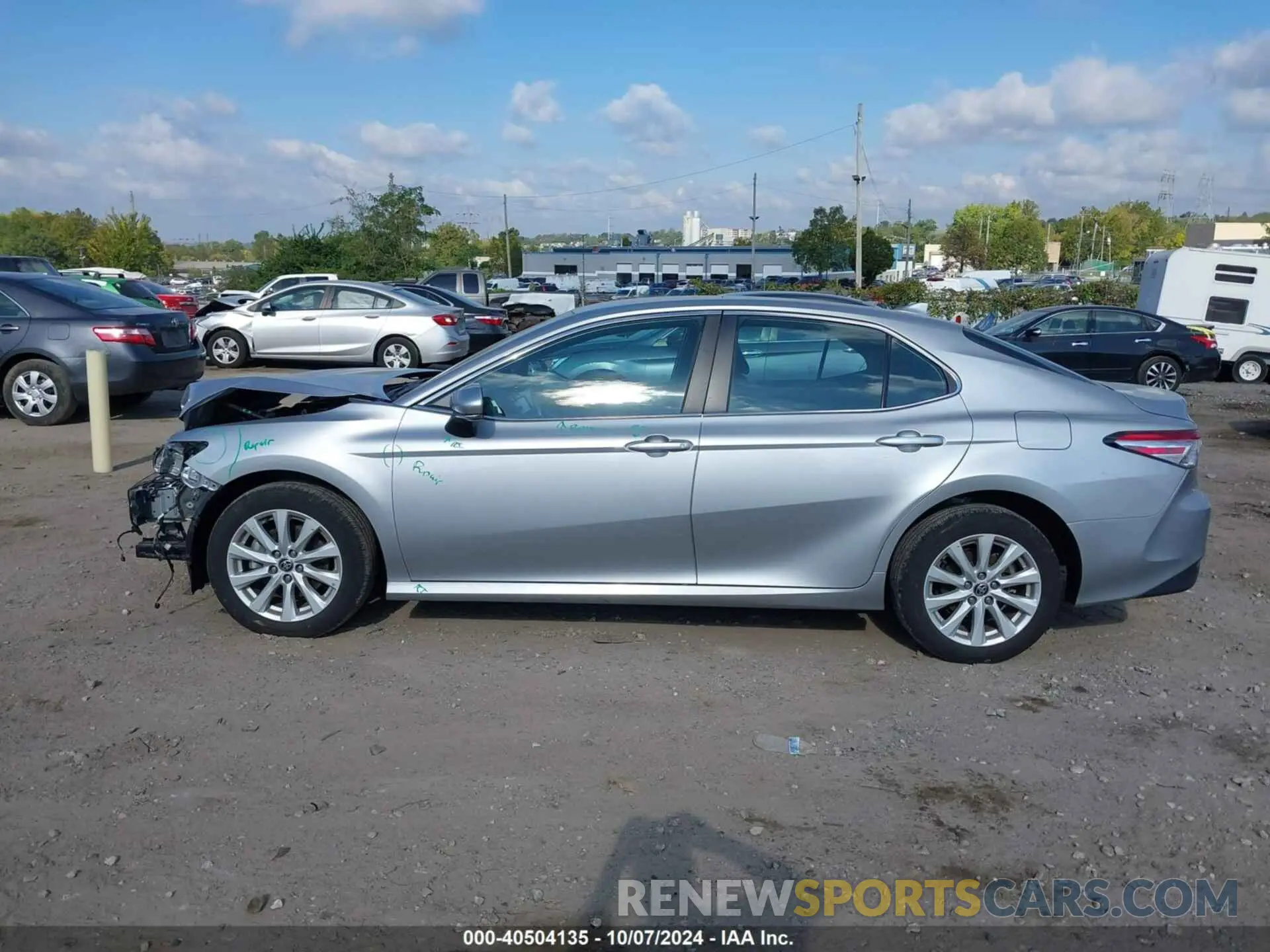 15 Фотография поврежденного автомобиля 4T1L11BK2LU006115 TOYOTA CAMRY 2020