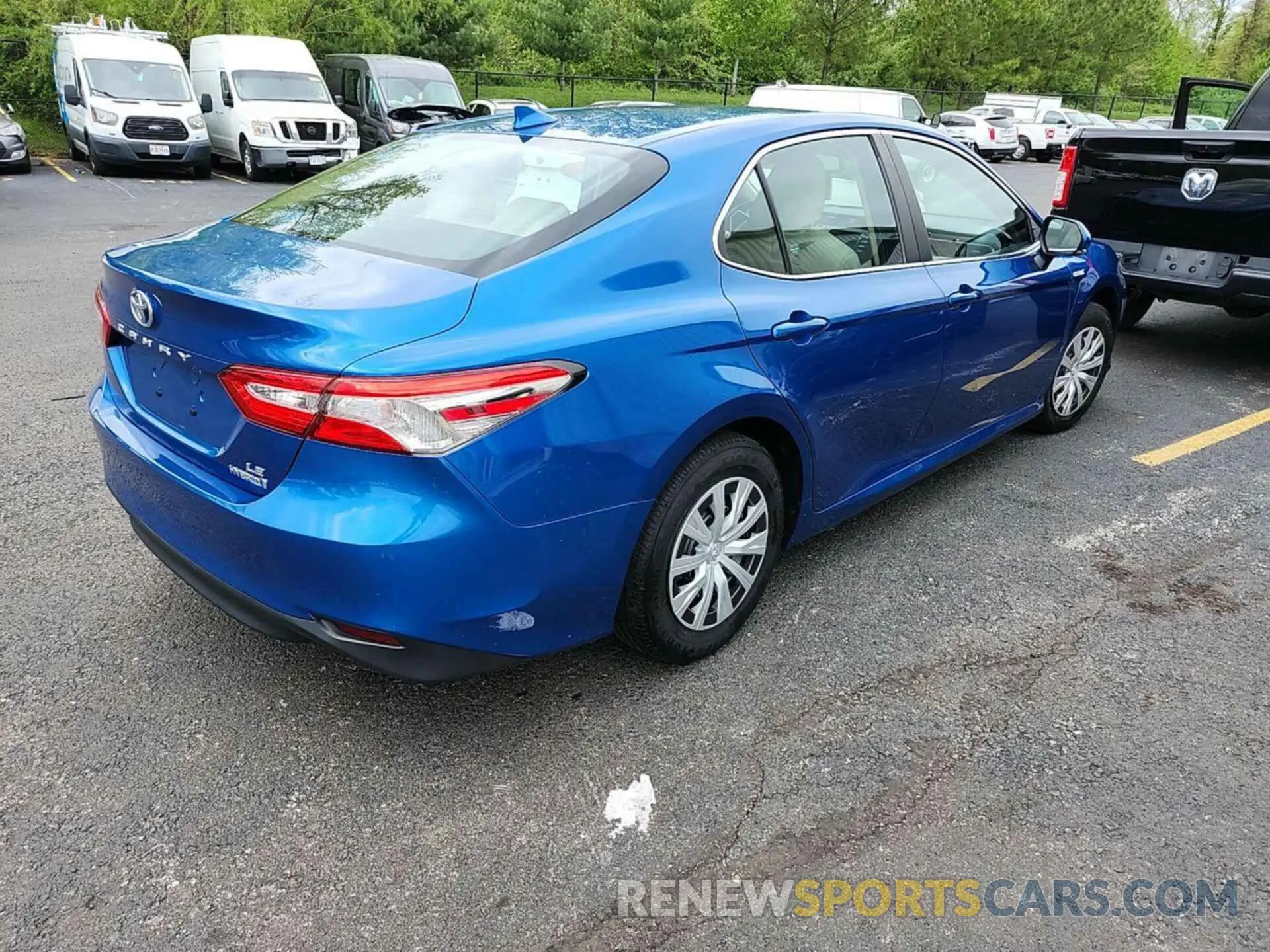 4 Фотография поврежденного автомобиля 4T1L31AK7LU014917 TOYOTA CAMRY 2020