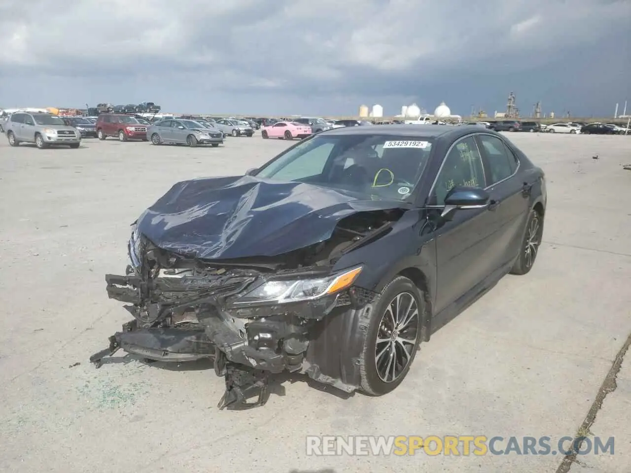 2 Photograph of a damaged car 4T1M11AK2LU982790 TOYOTA CAMRY 2020