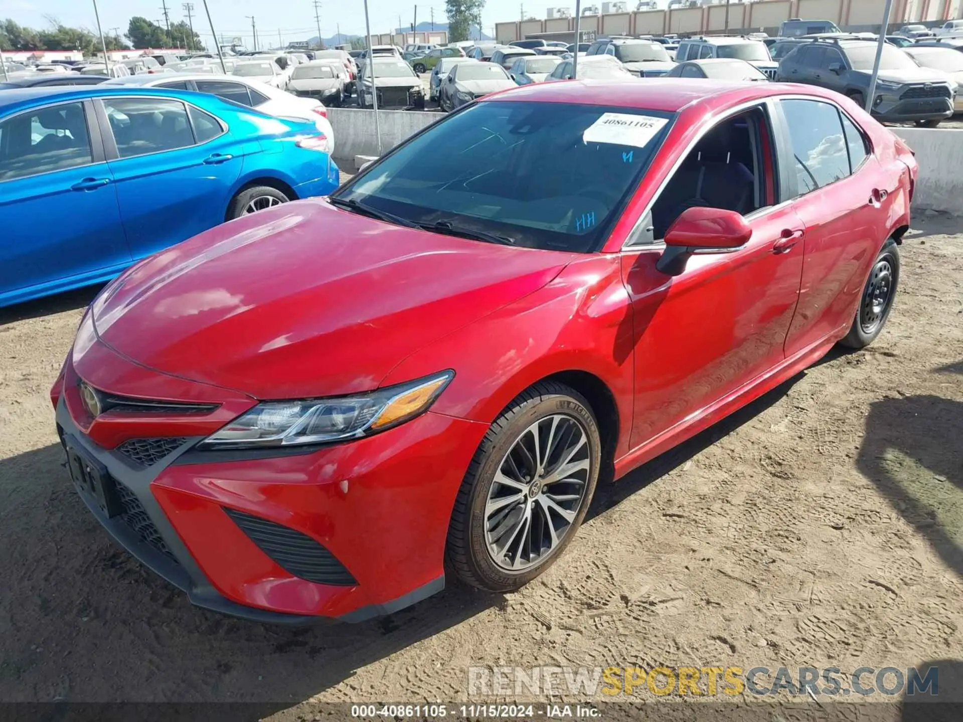 2 Фотография поврежденного автомобиля 4T1M11AK7LU396358 TOYOTA CAMRY 2020