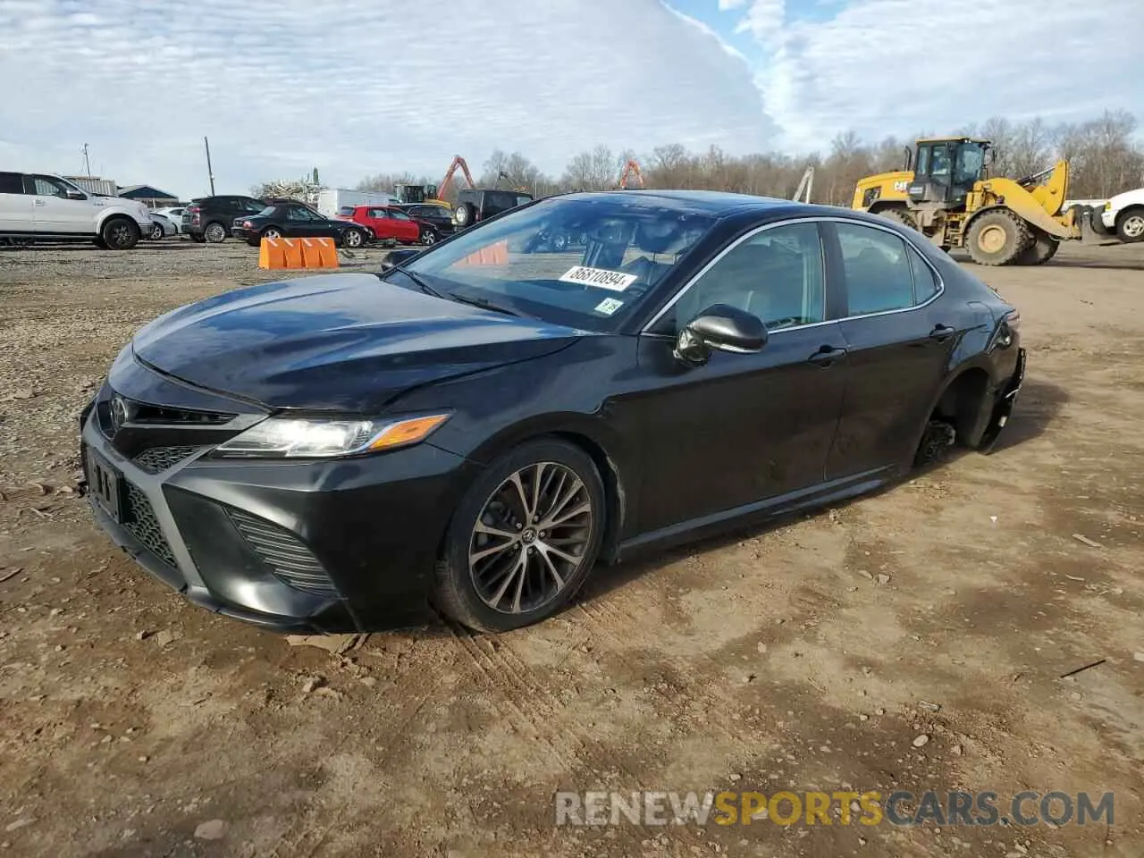 1 Photograph of a damaged car 4T1M11AK7LU868140 TOYOTA CAMRY 2020